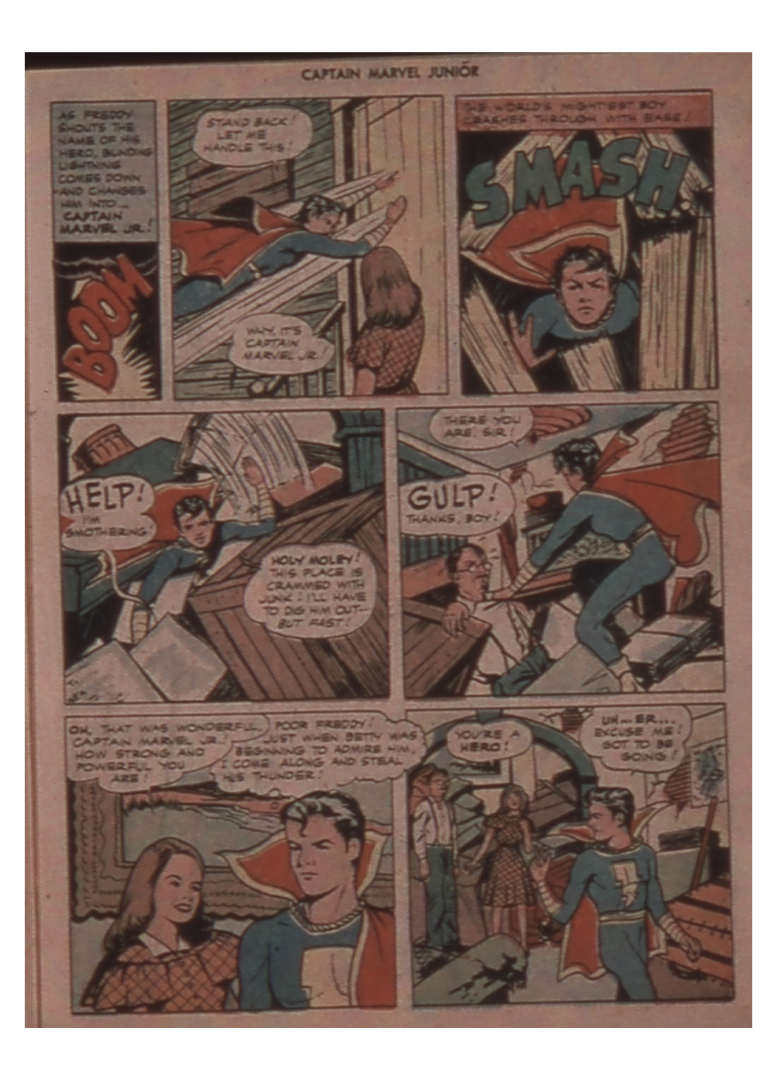 Read online Captain Marvel, Jr. comic -  Issue #55 - 19