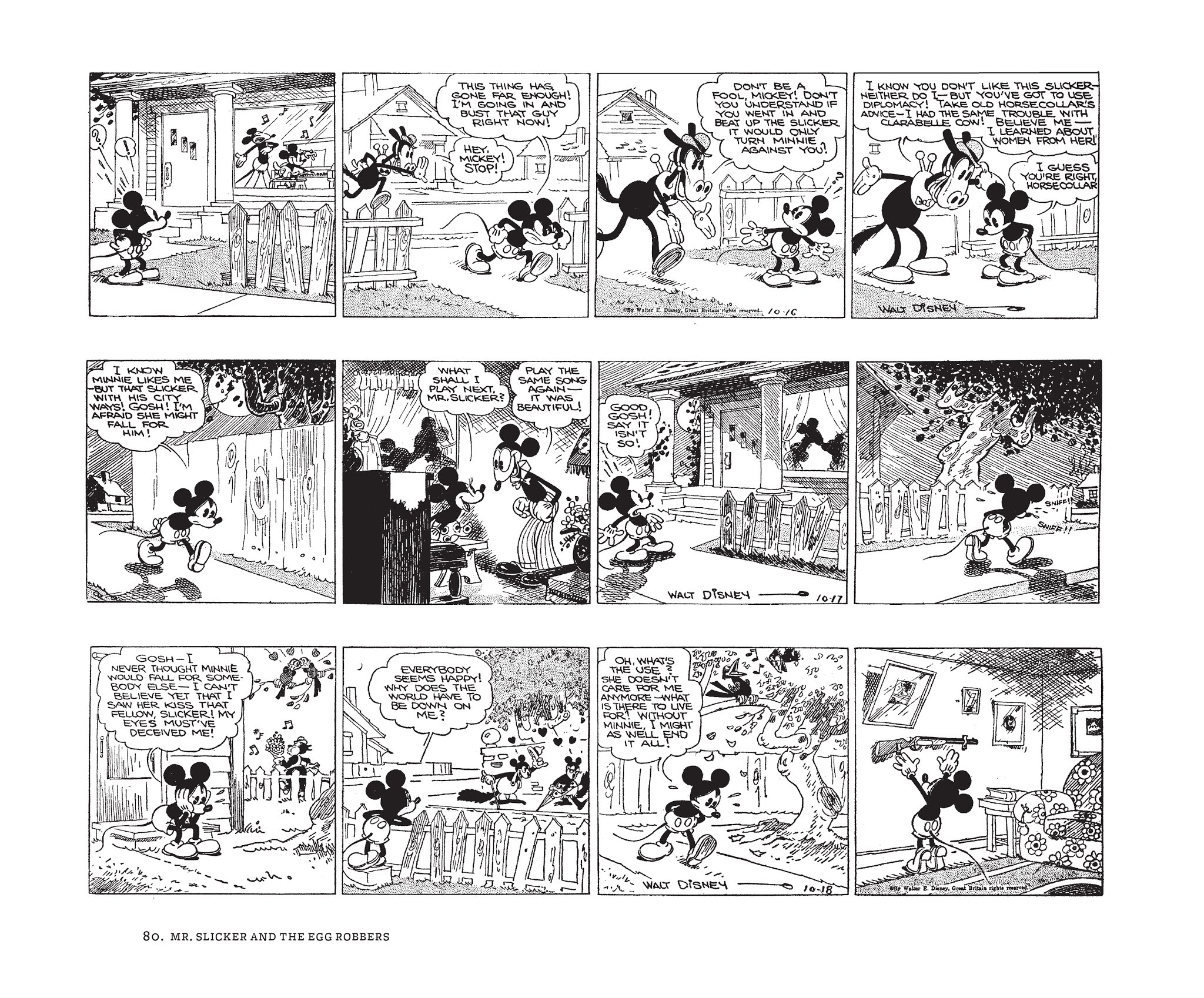 Read online Walt Disney's Mickey Mouse by Floyd Gottfredson comic -  Issue # TPB 1 (Part 1) - 80