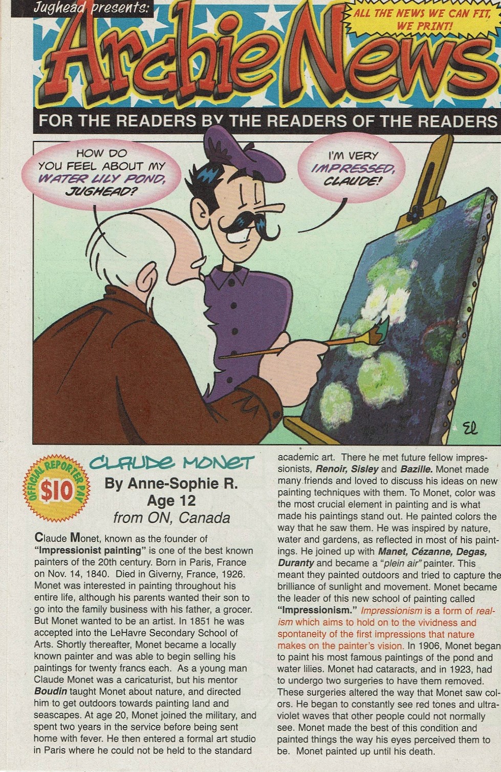 Read online Archie's Pal Jughead Comics comic -  Issue #184 - 15