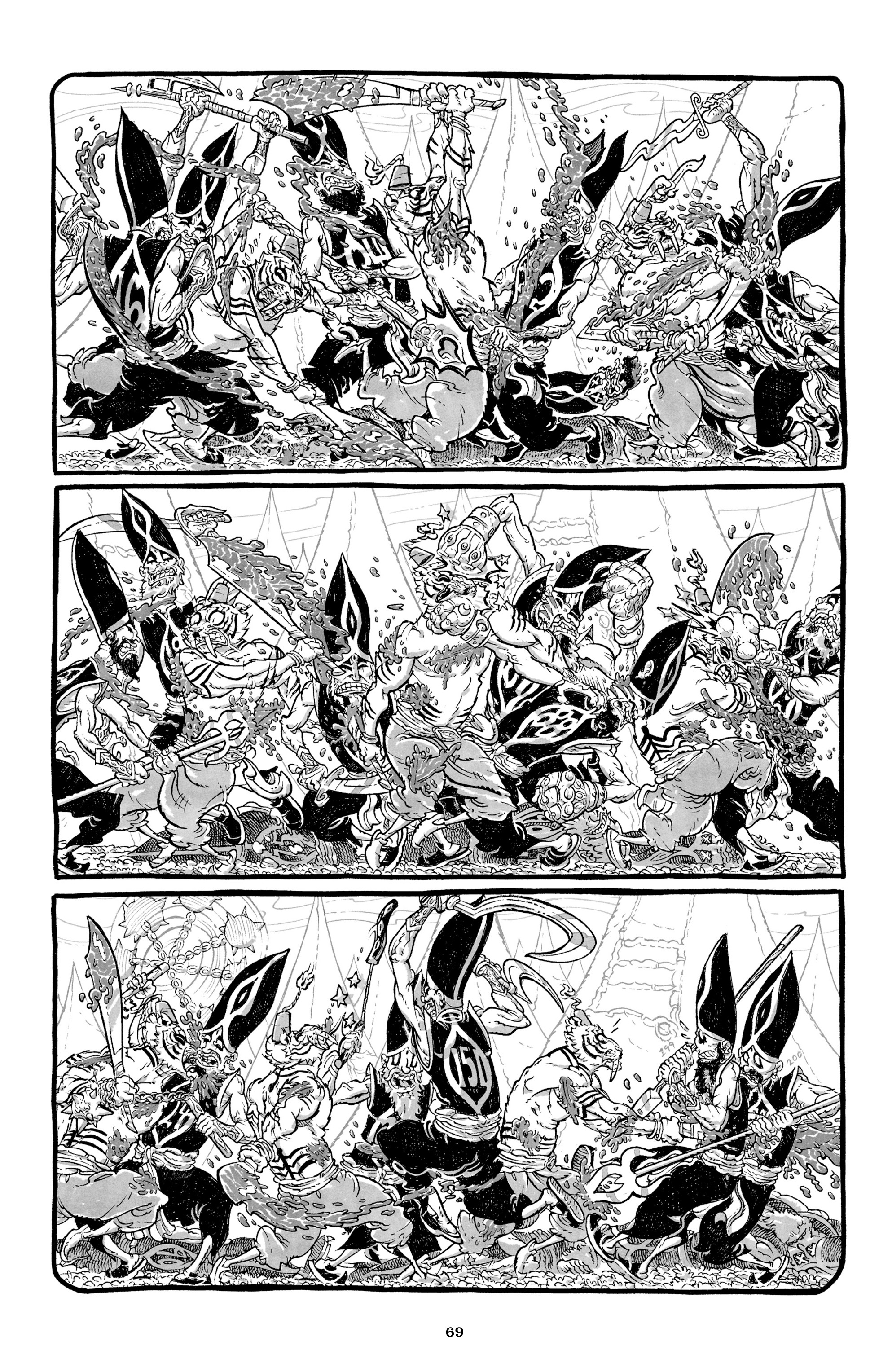 Read online Sabertooth Swordsman comic -  Issue # TPB - 70