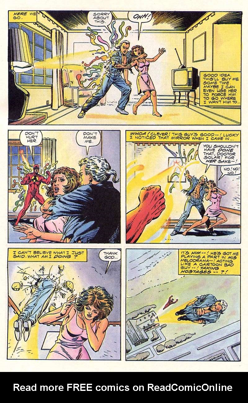 Read online Solar, Man of the Atom comic -  Issue #4 - 25
