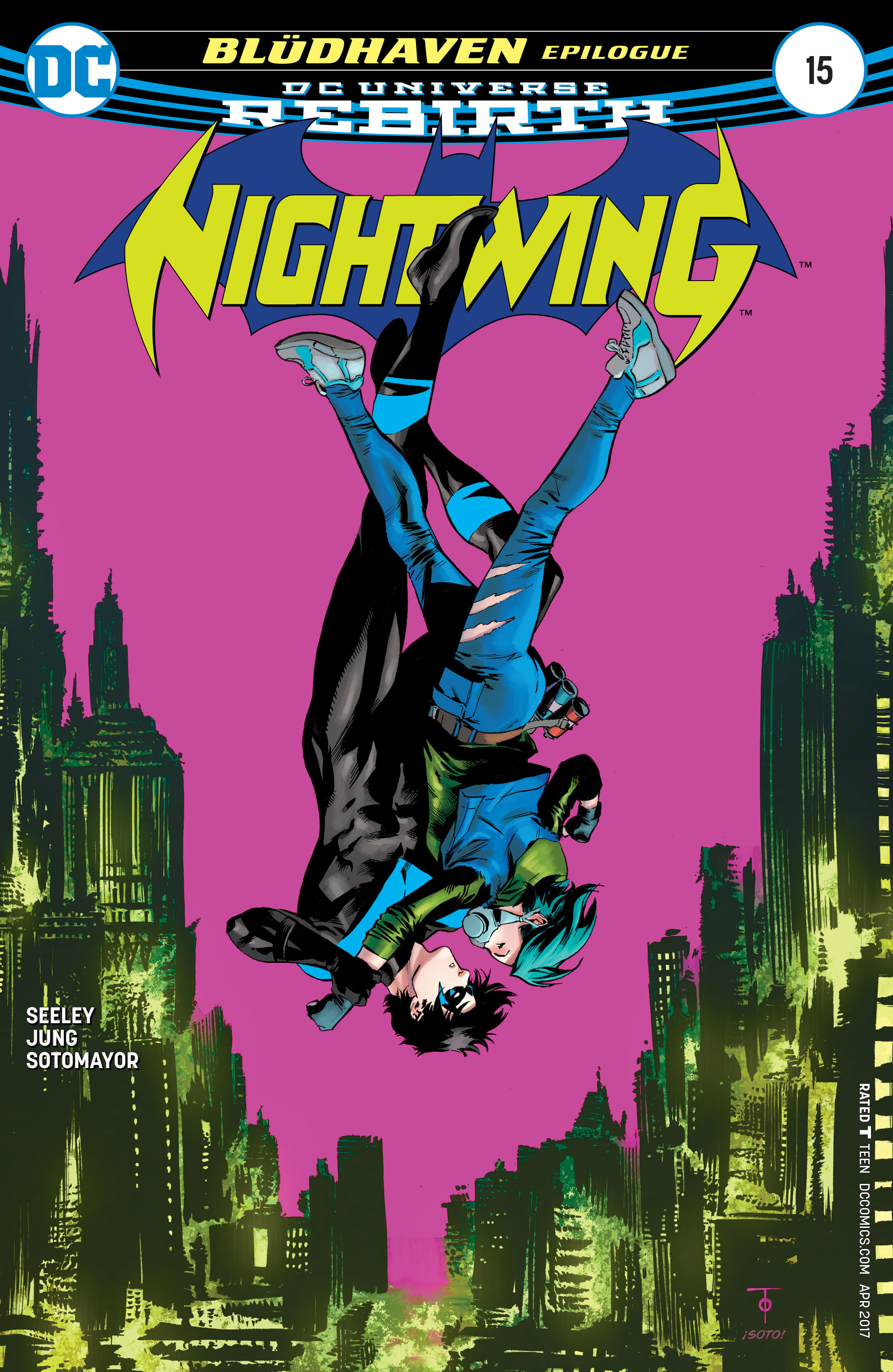 Read online Nightwing (2016) comic -  Issue #15 - 1