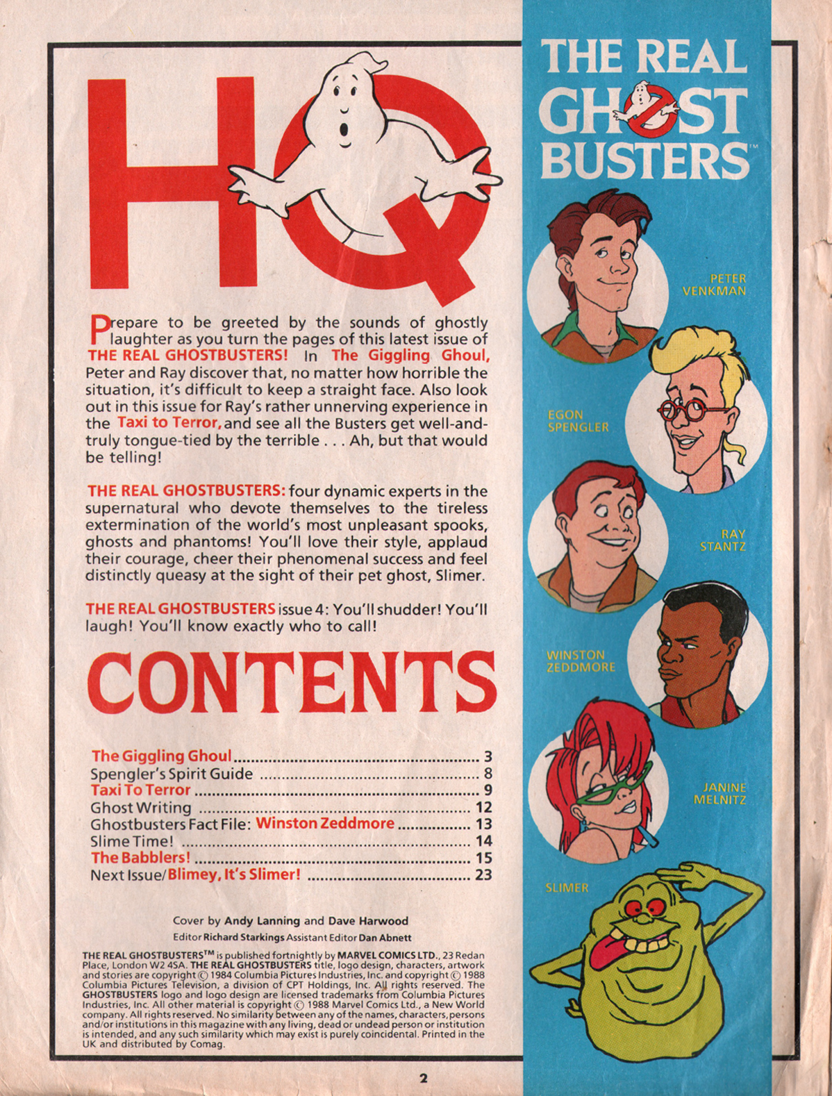 Read online The Real Ghostbusters comic -  Issue #4 - 2