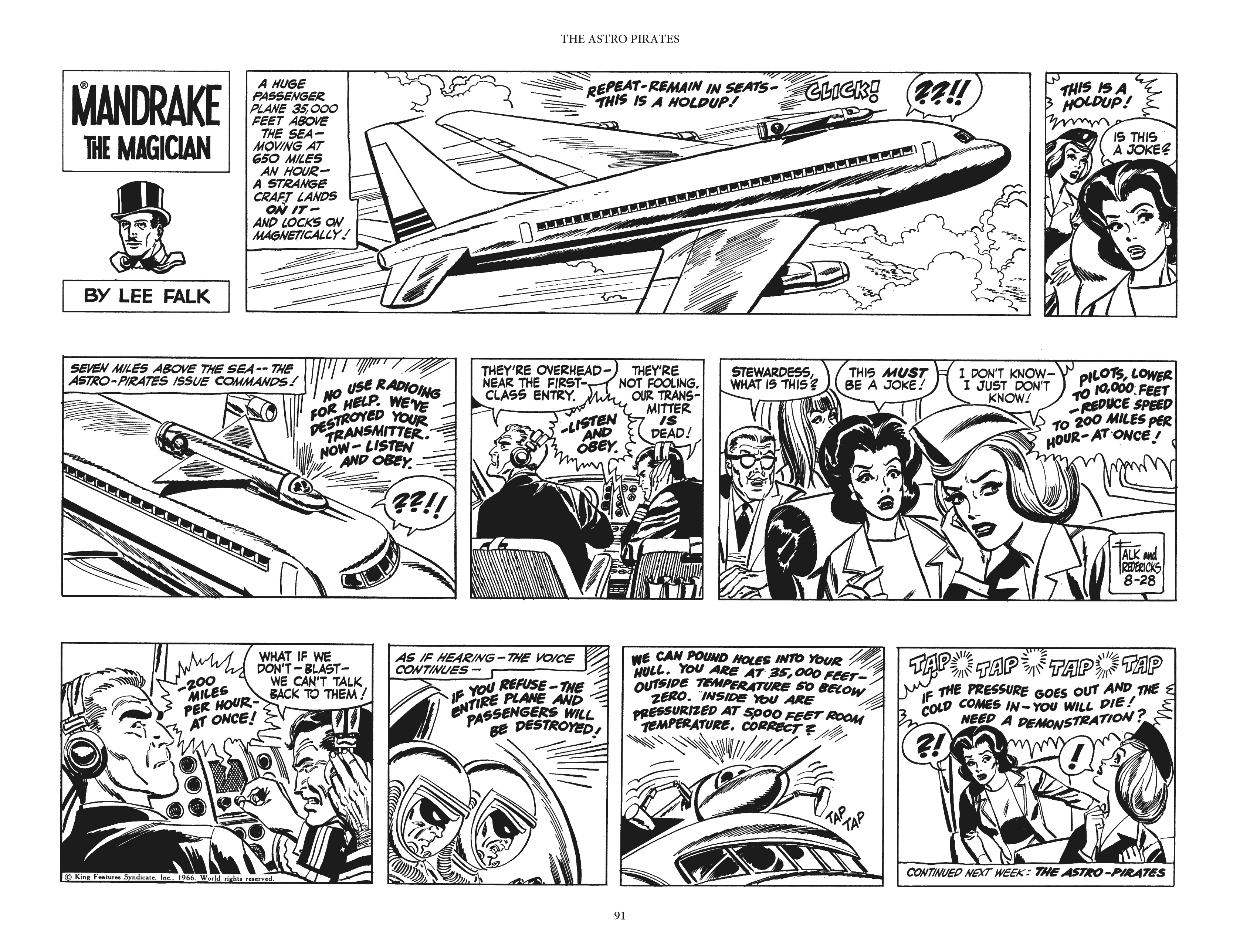 Read online Mandrake the Magician: The Fred Fredricks Sundays comic -  Issue # TPB (Part 1) - 92