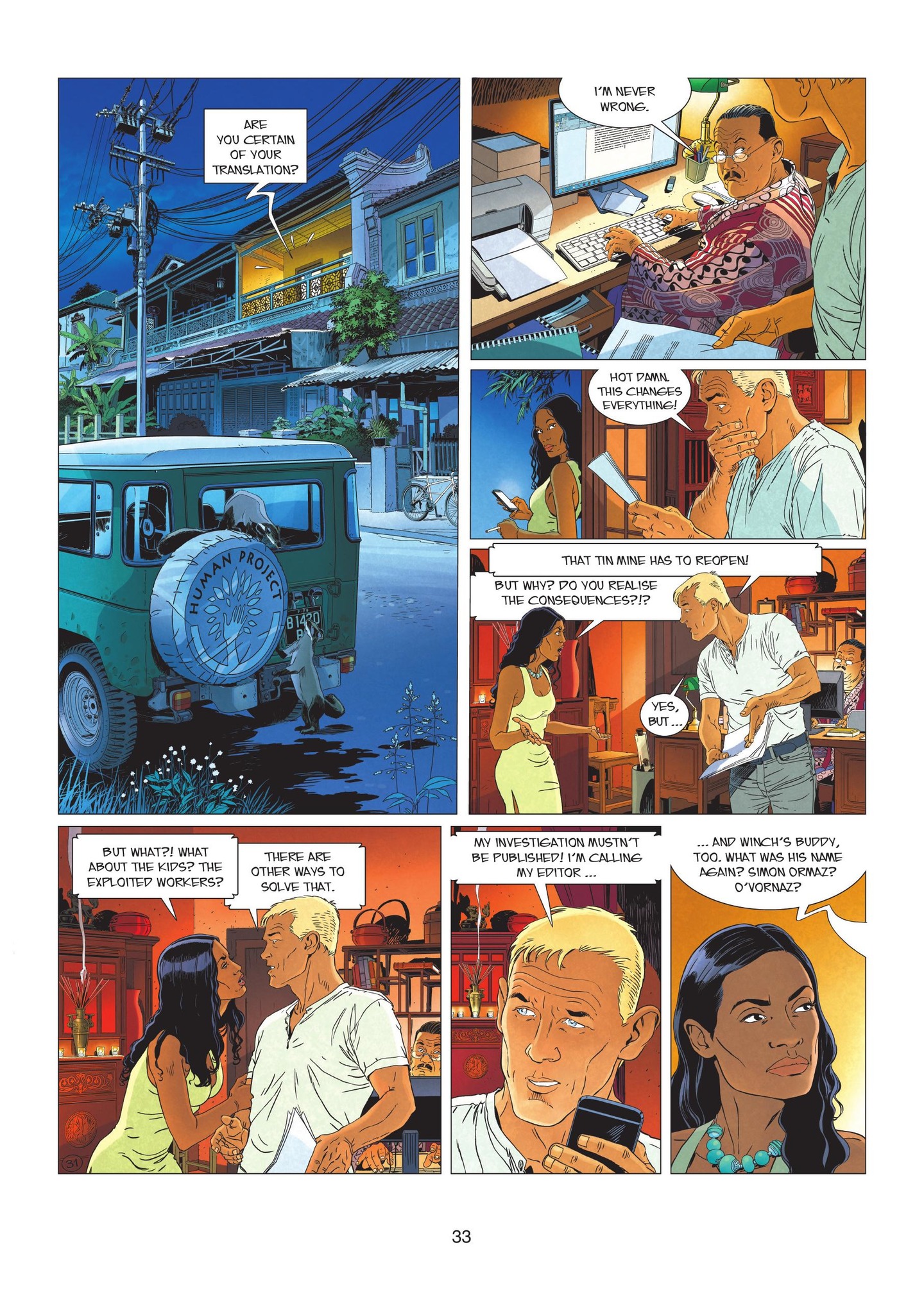 Read online Largo Winch comic -  Issue #19 - 35