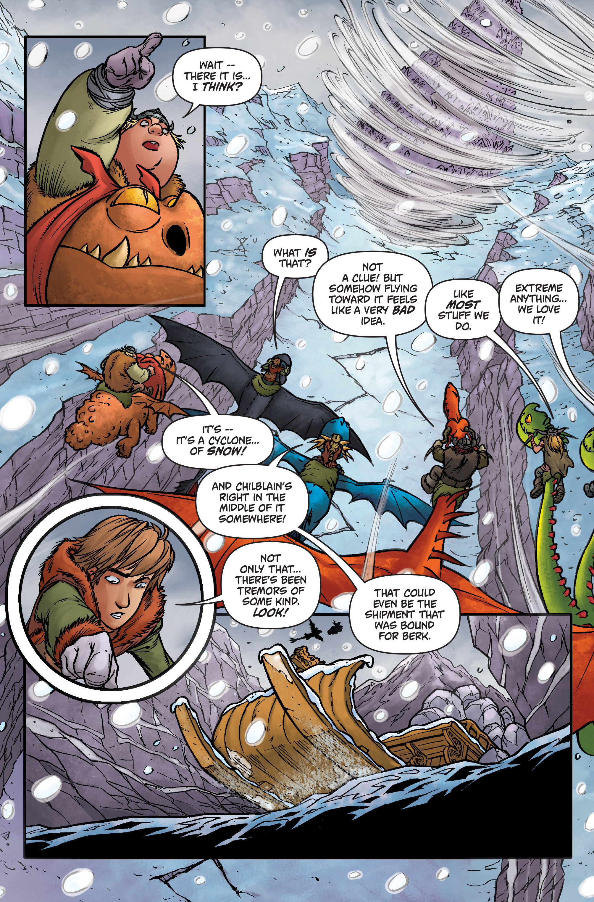 Read online DreamWorks Dragons: Defenders of Berk Collection: Fire & Ice comic -  Issue # TPB - 71