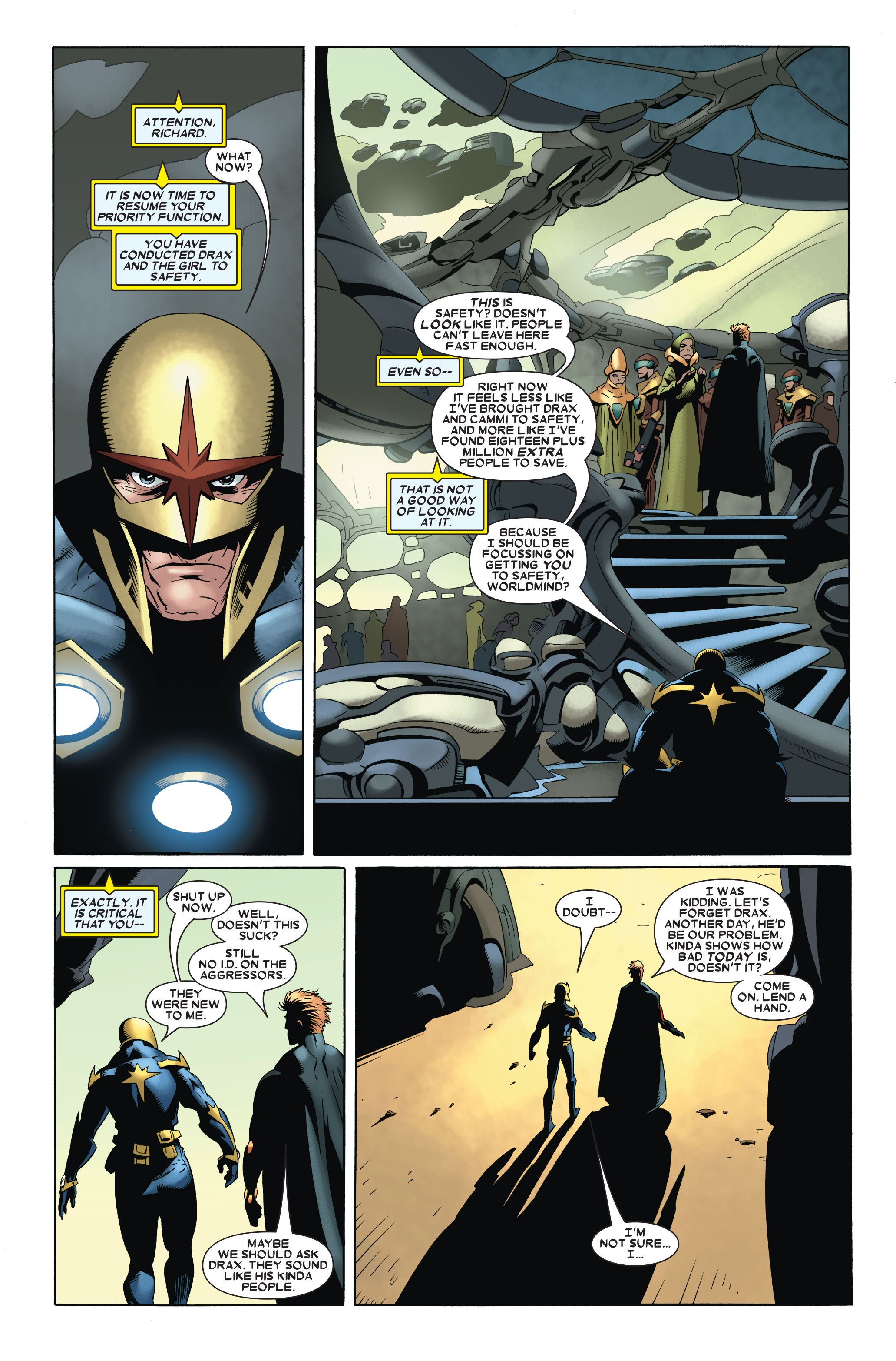 Read online Annihilation: Nova comic -  Issue #3 - 5
