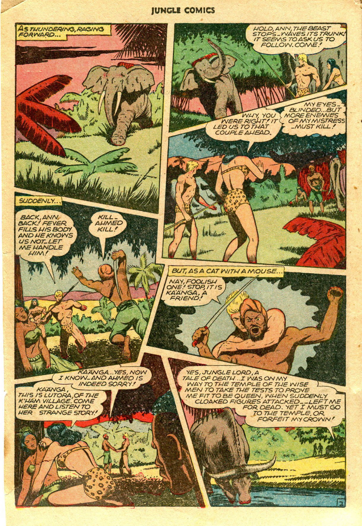 Read online Jungle Comics comic -  Issue #75 - 4