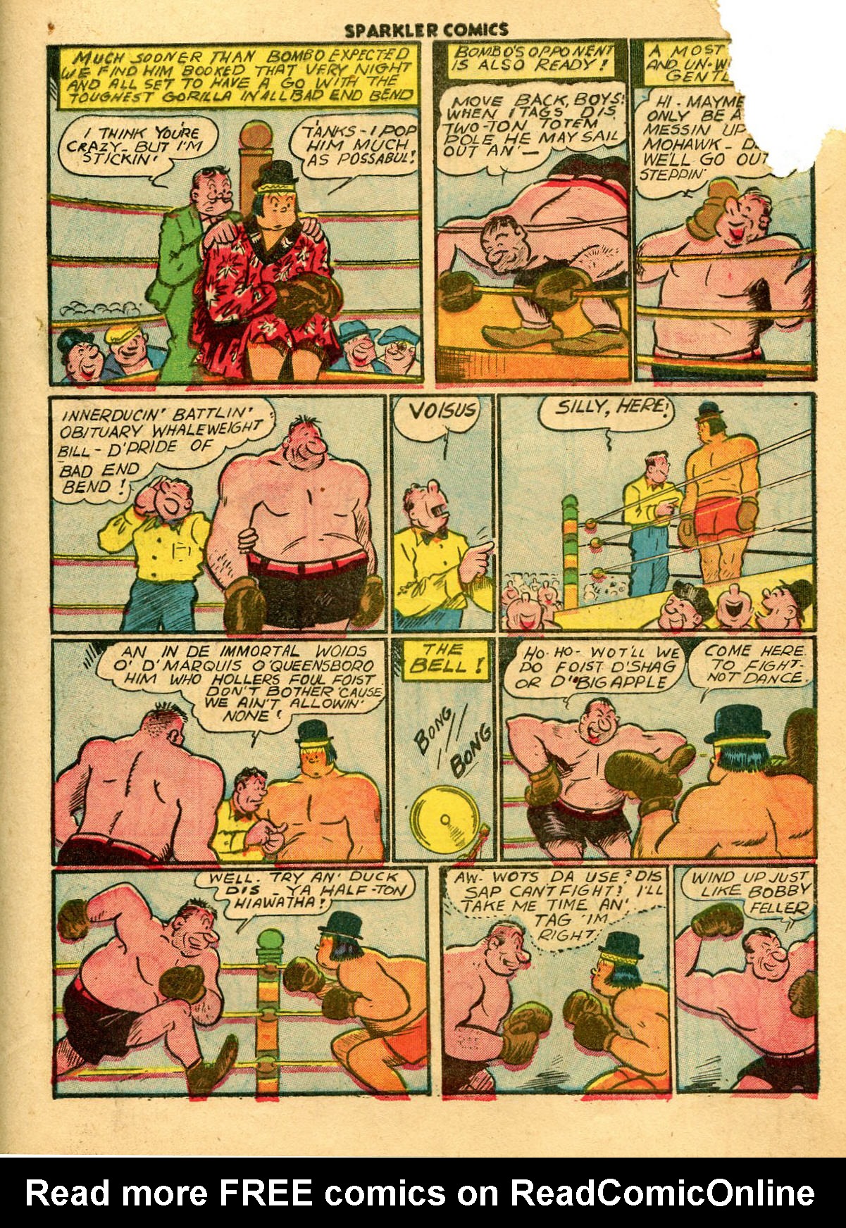 Read online Sparkler Comics comic -  Issue #6 - 16