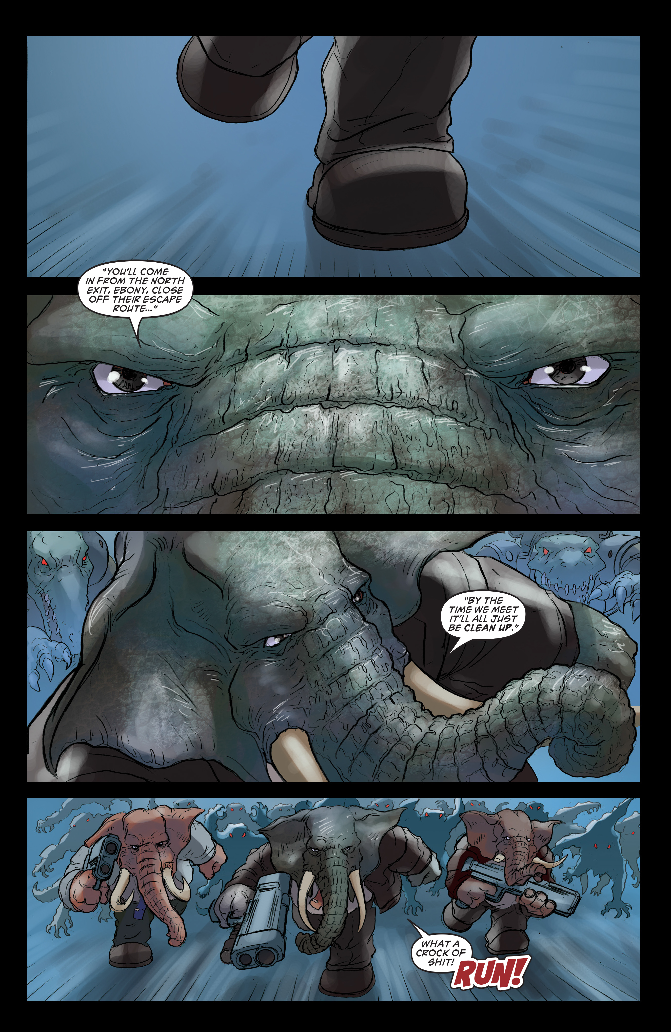 Read online Elephantmen comic -  Issue #65 - 16