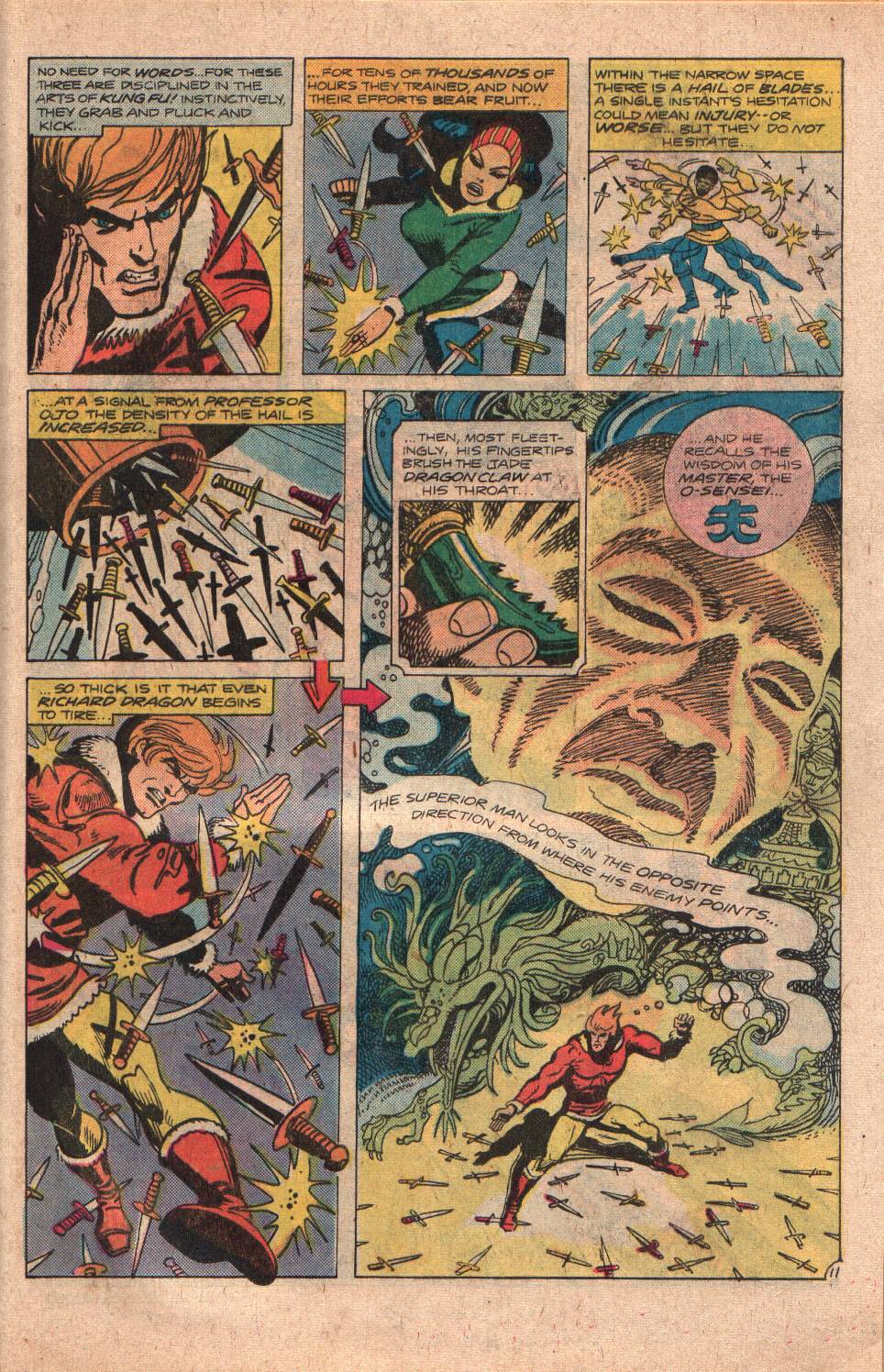 Read online Richard Dragon, Kung-Fu Fighter comic -  Issue #17 - 21