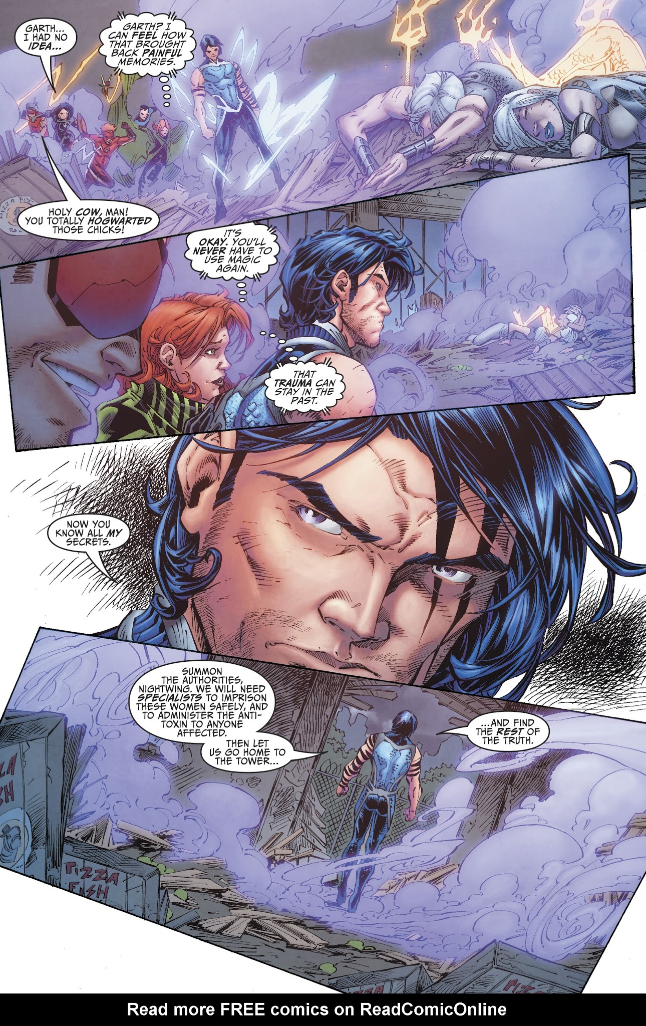 Read online Titans (2016) comic -  Issue #14 - 18