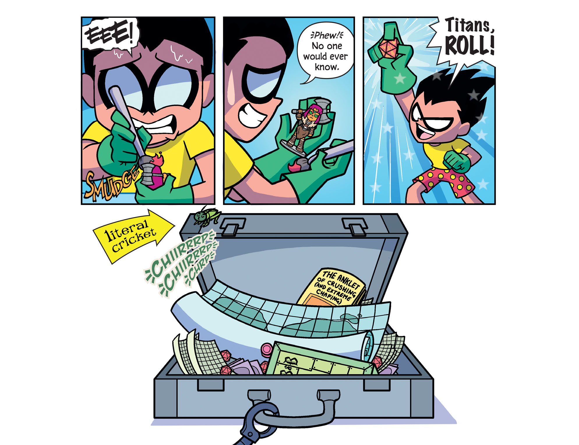 Read online Teen Titans Go! Roll With It! comic -  Issue #1 - 9