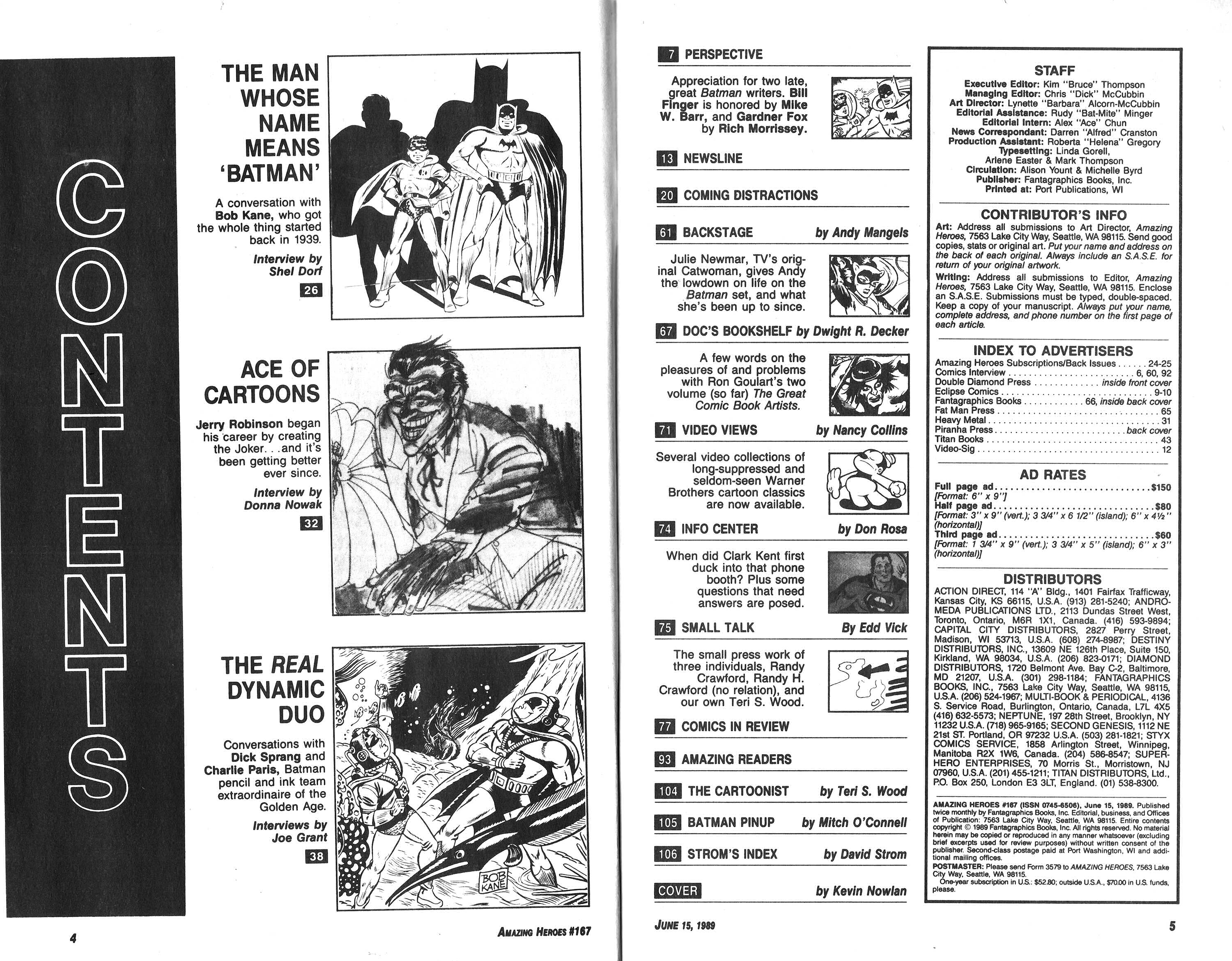 Read online Amazing Heroes comic -  Issue #167 - 3