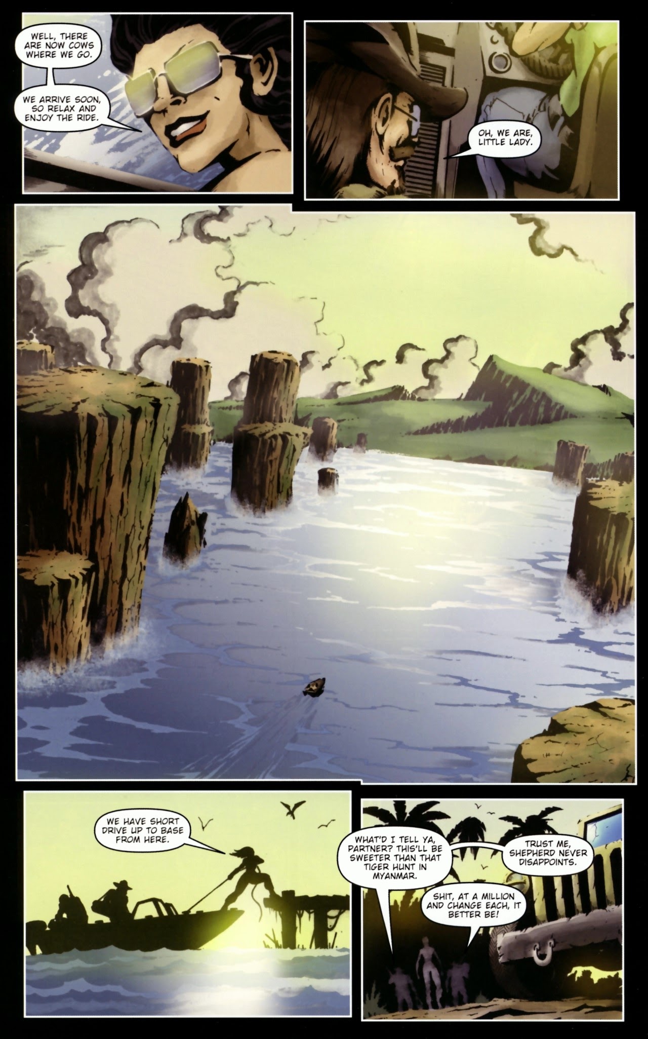 Read online Zombies!: Hunters comic -  Issue # Full - 5