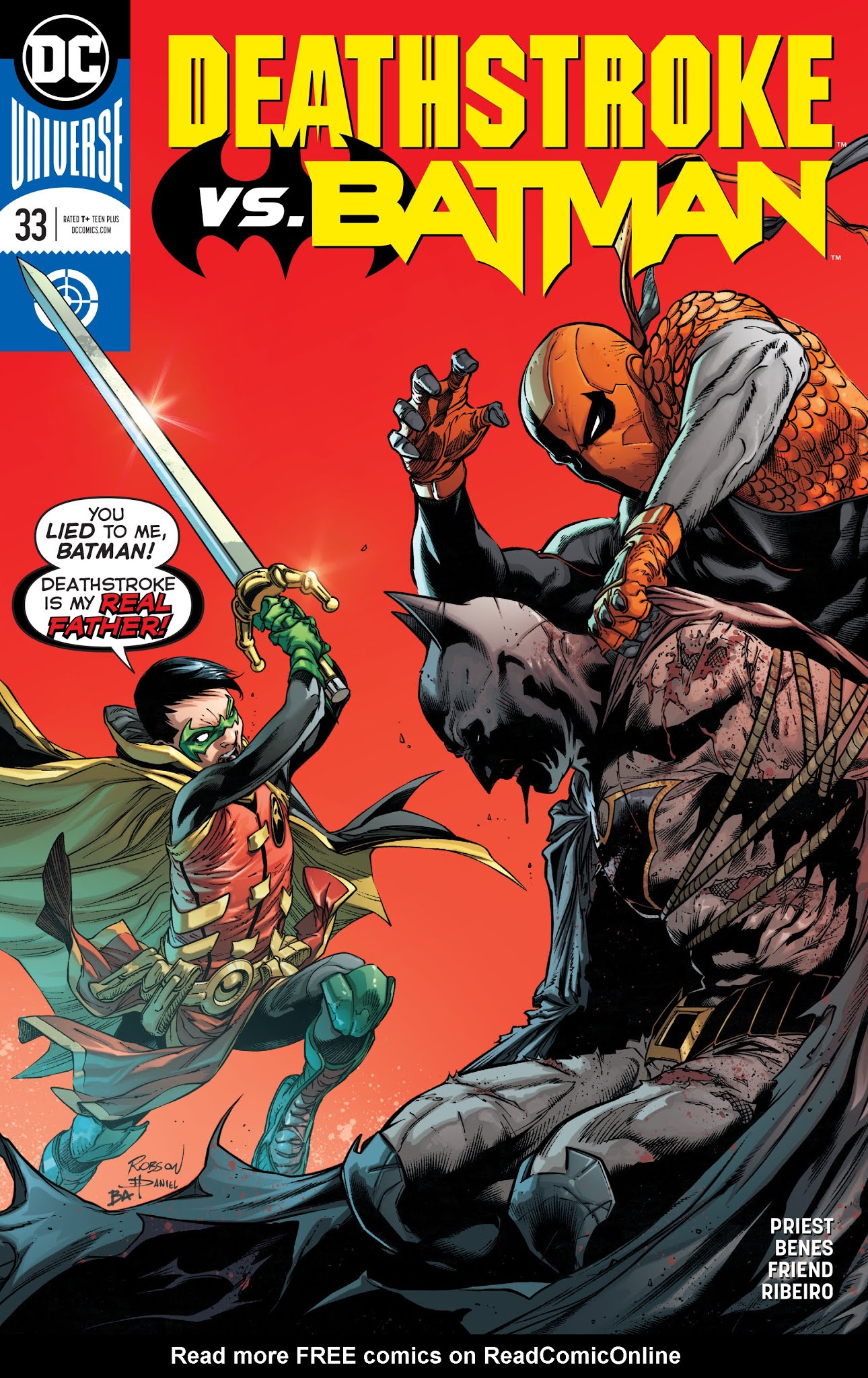 Read online Deathstroke (2016) comic -  Issue #33 - 1