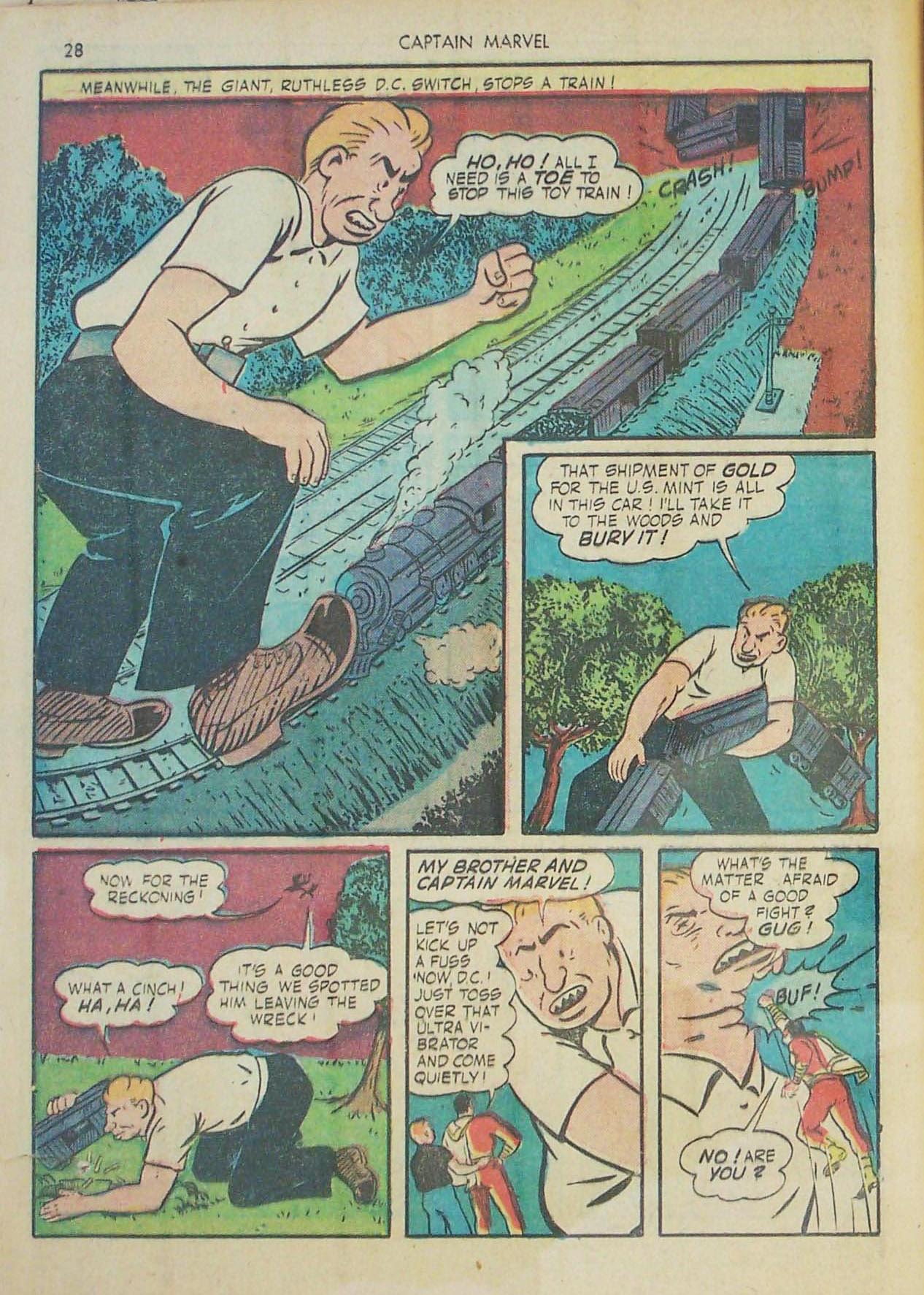 Read online Captain Marvel Adventures comic -  Issue #26 - 29