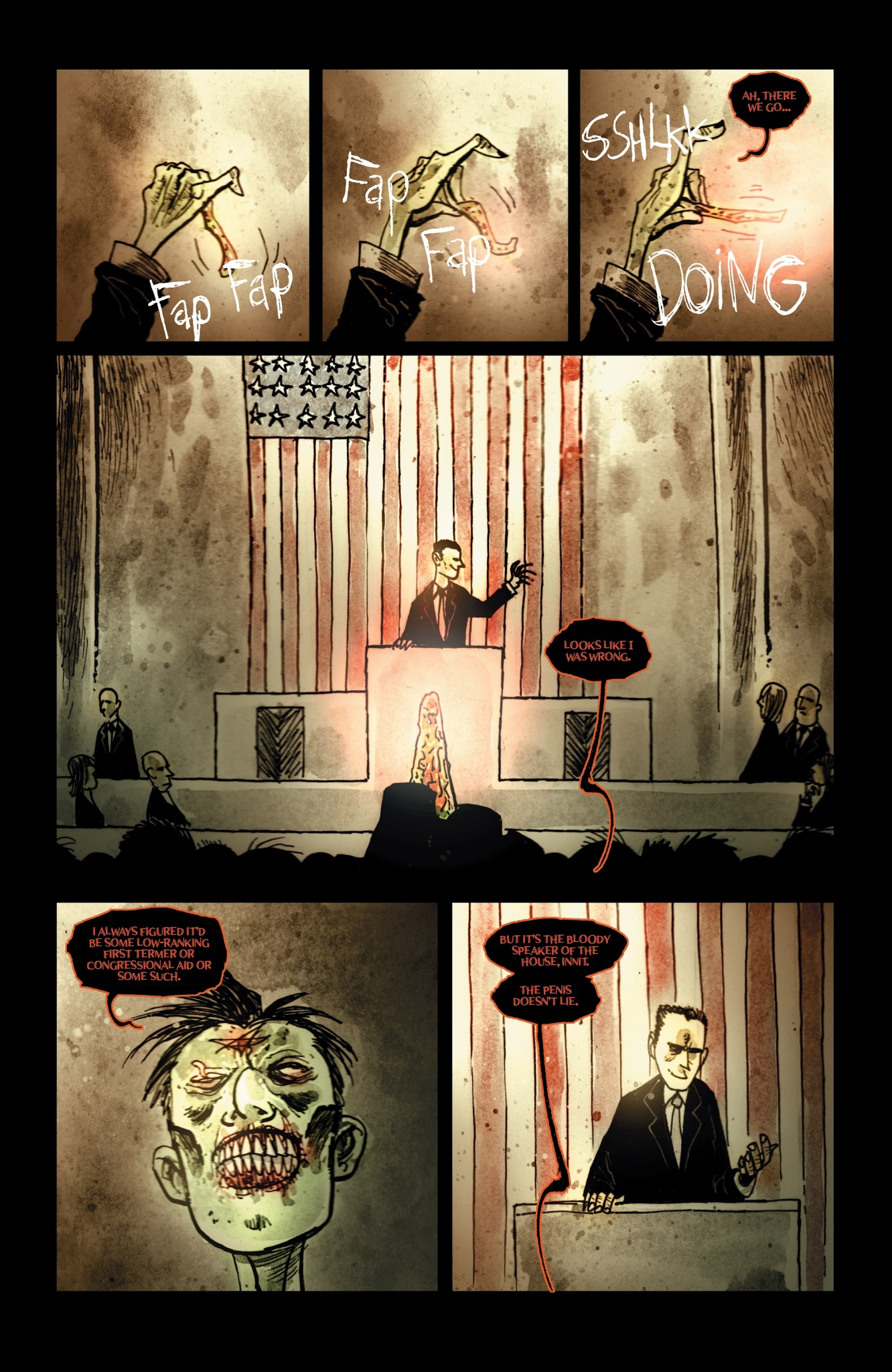 Read online Wormwood Gentleman Corpse: Mr. Wormwood Goes To Washington comic -  Issue #3 - 7