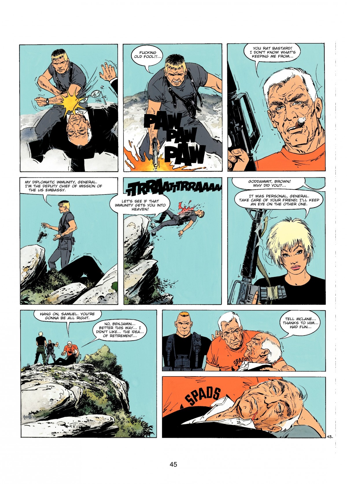 Read online XIII comic -  Issue #15 - 45