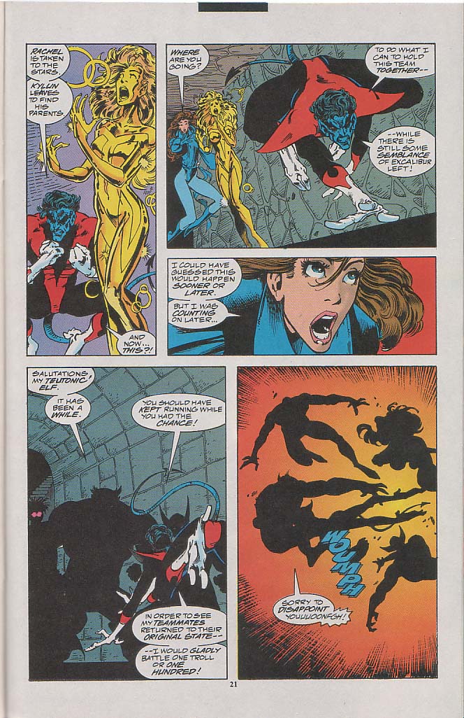 Read online Excalibur (1988) comic -  Issue #57 - 17
