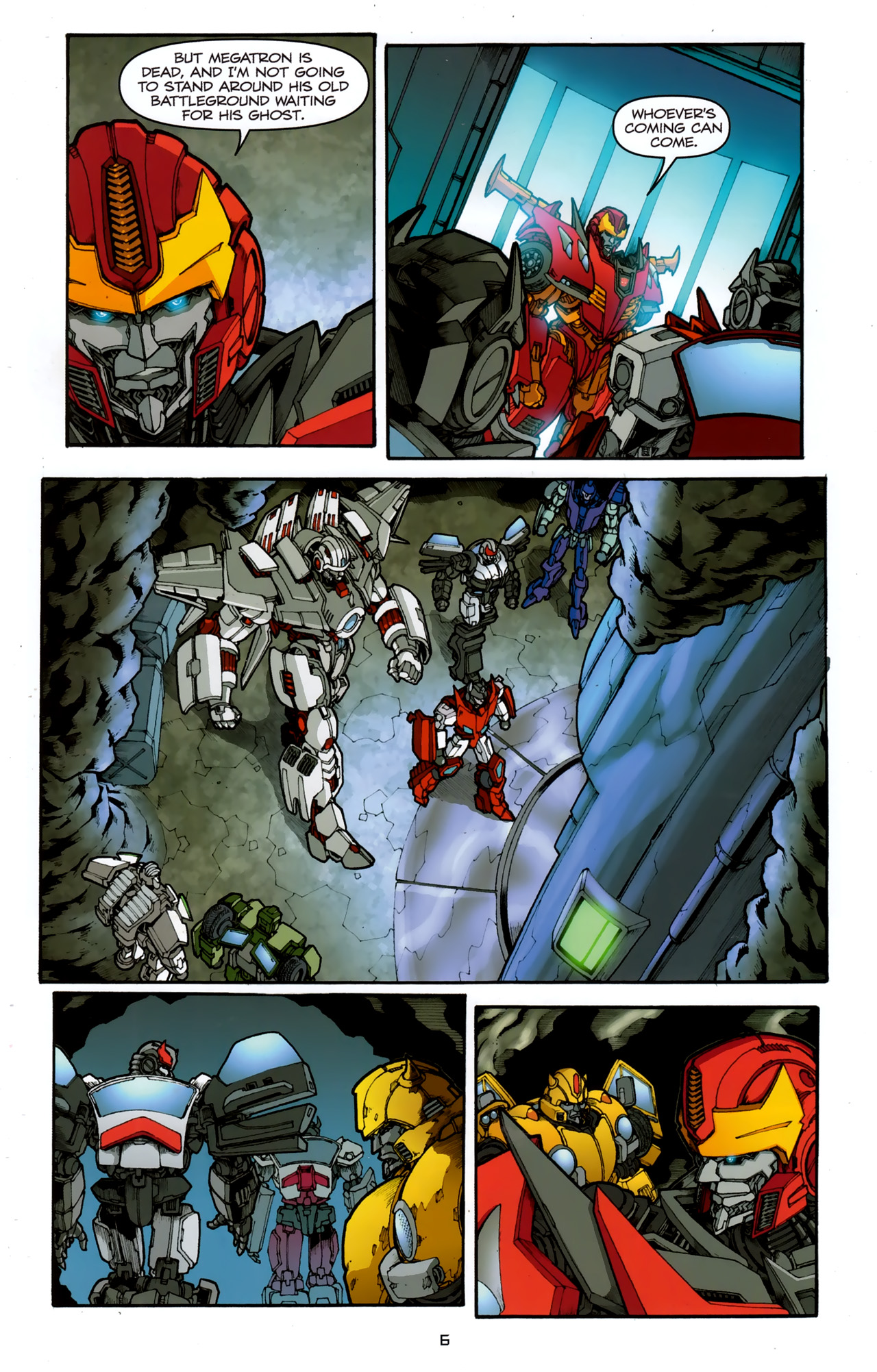 Read online The Transformers (2009) comic -  Issue #2 - 8