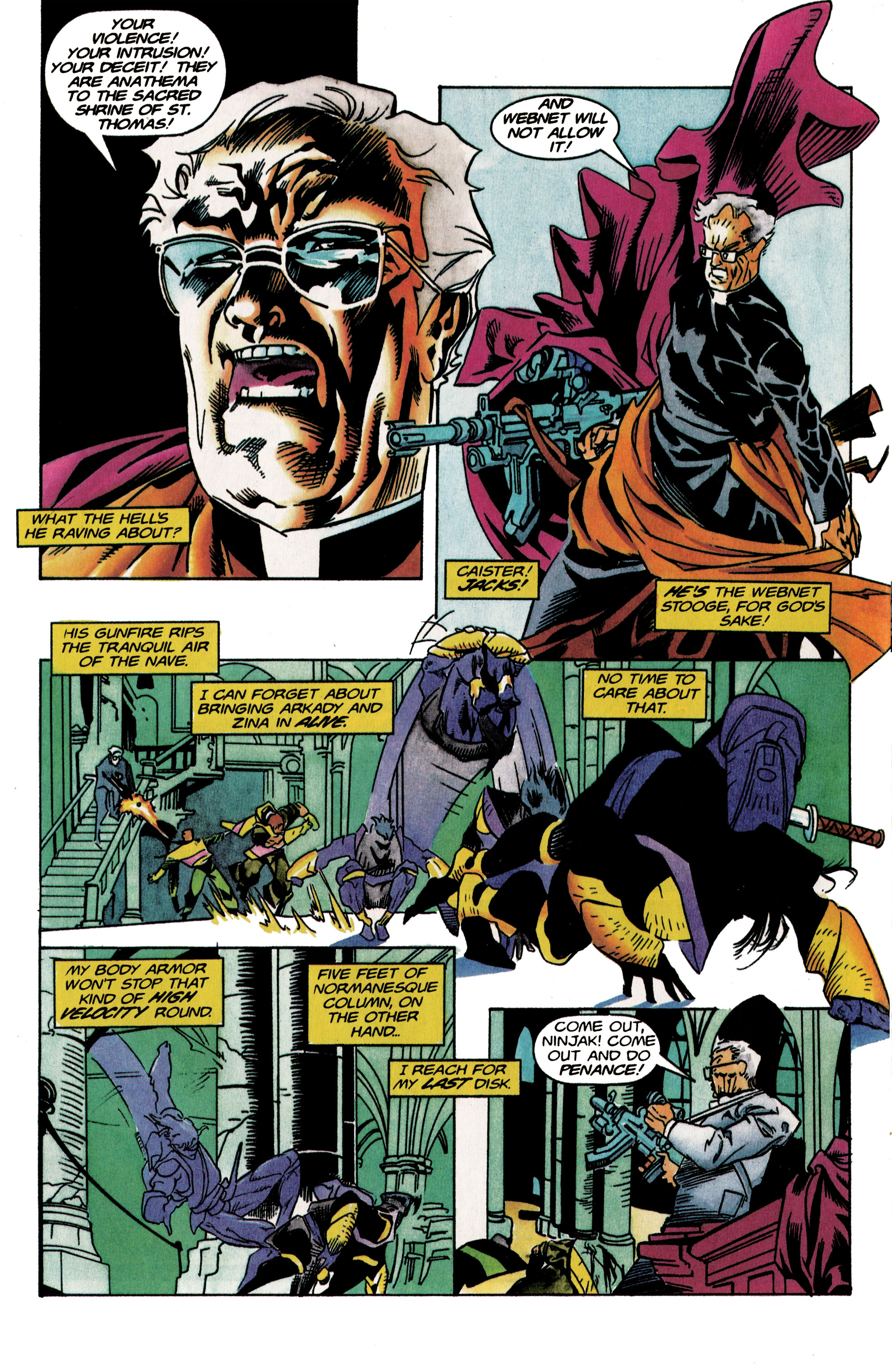 Read online Ninjak (1994) comic -  Issue #12 - 19