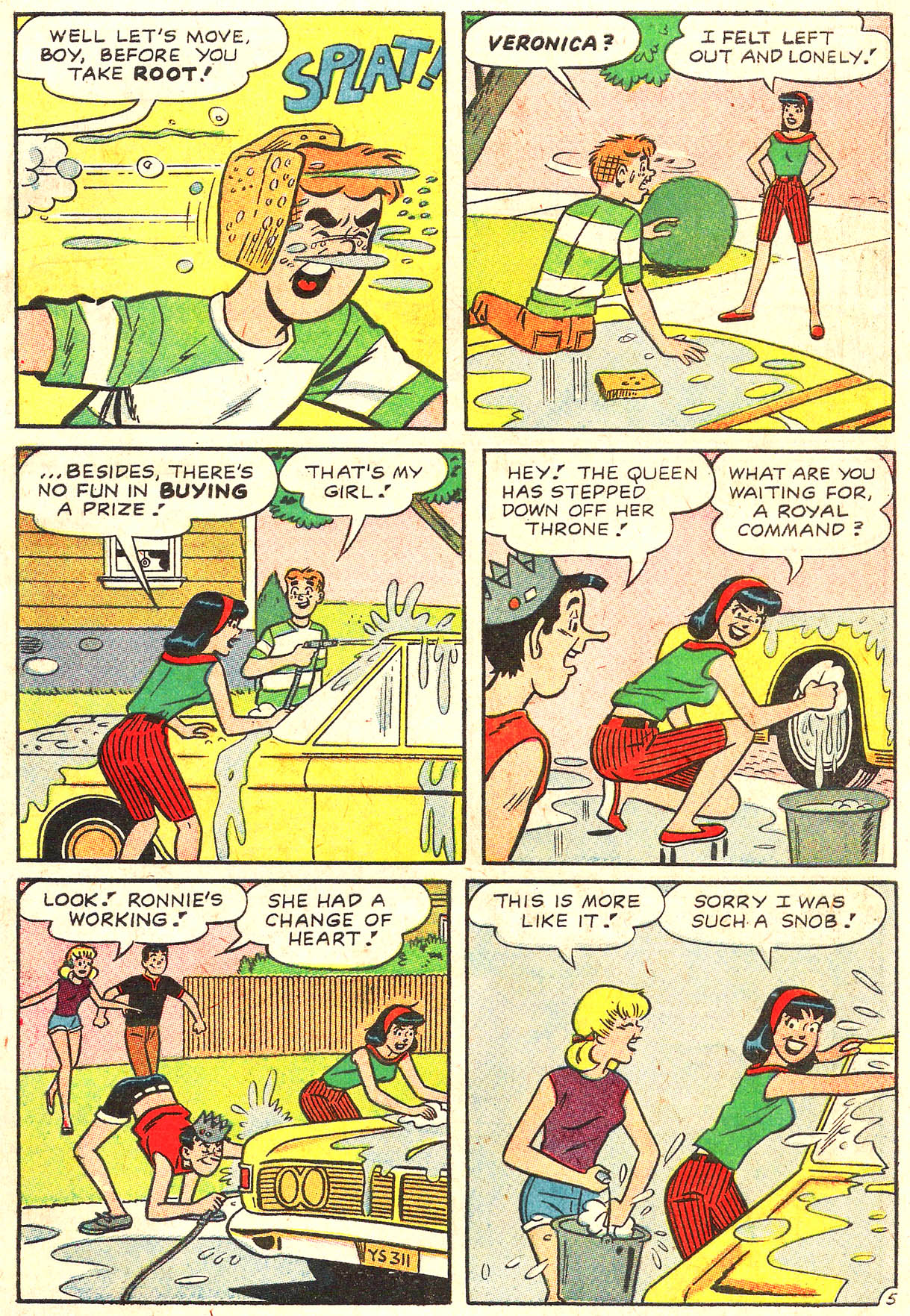 Read online Archie's Girls Betty and Veronica comic -  Issue #129 - 7