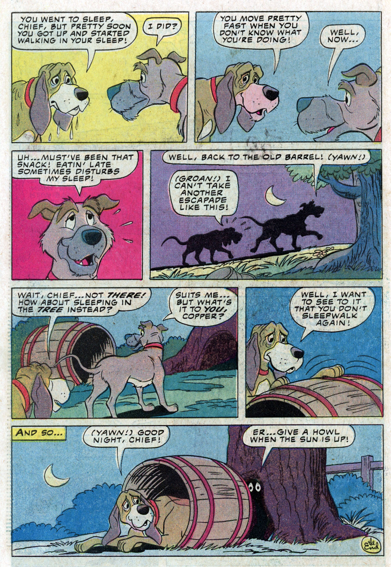 Read online Walt Disney Productions' The Fox and the Hound comic -  Issue #3 - 34