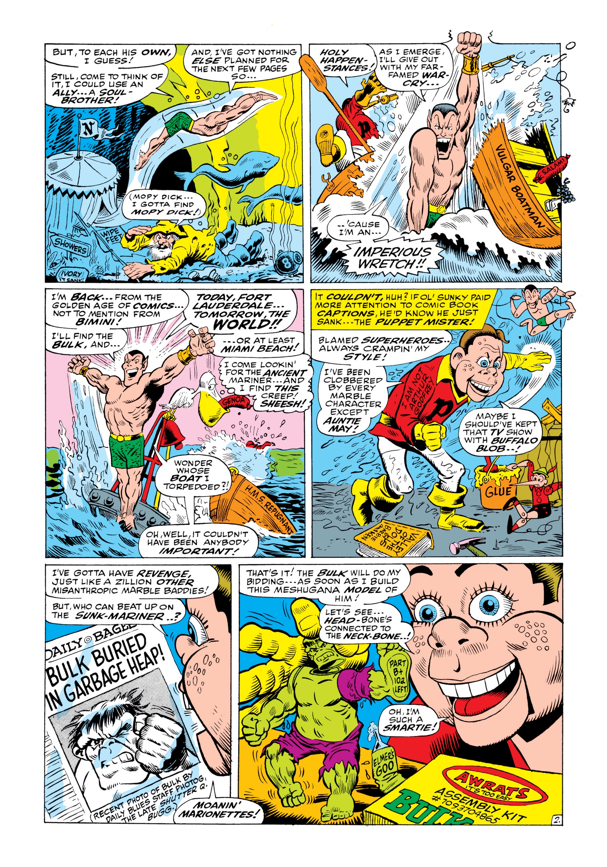Read online Marvel Masterworks: The Sub-Mariner comic -  Issue # TPB 3 (Part 3) - 62