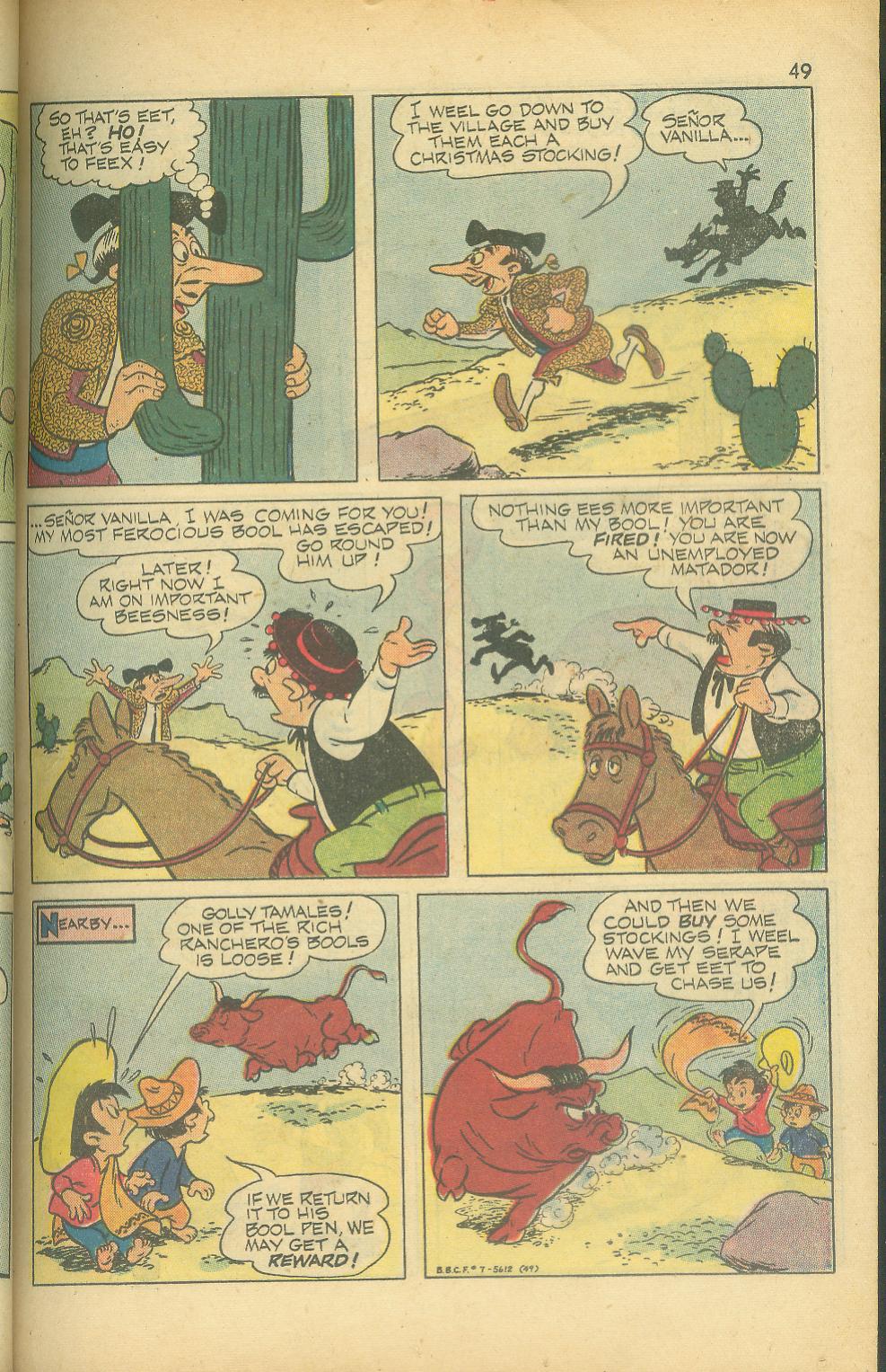 Read online Bugs Bunny's Christmas Funnies comic -  Issue # TPB 7 - 51