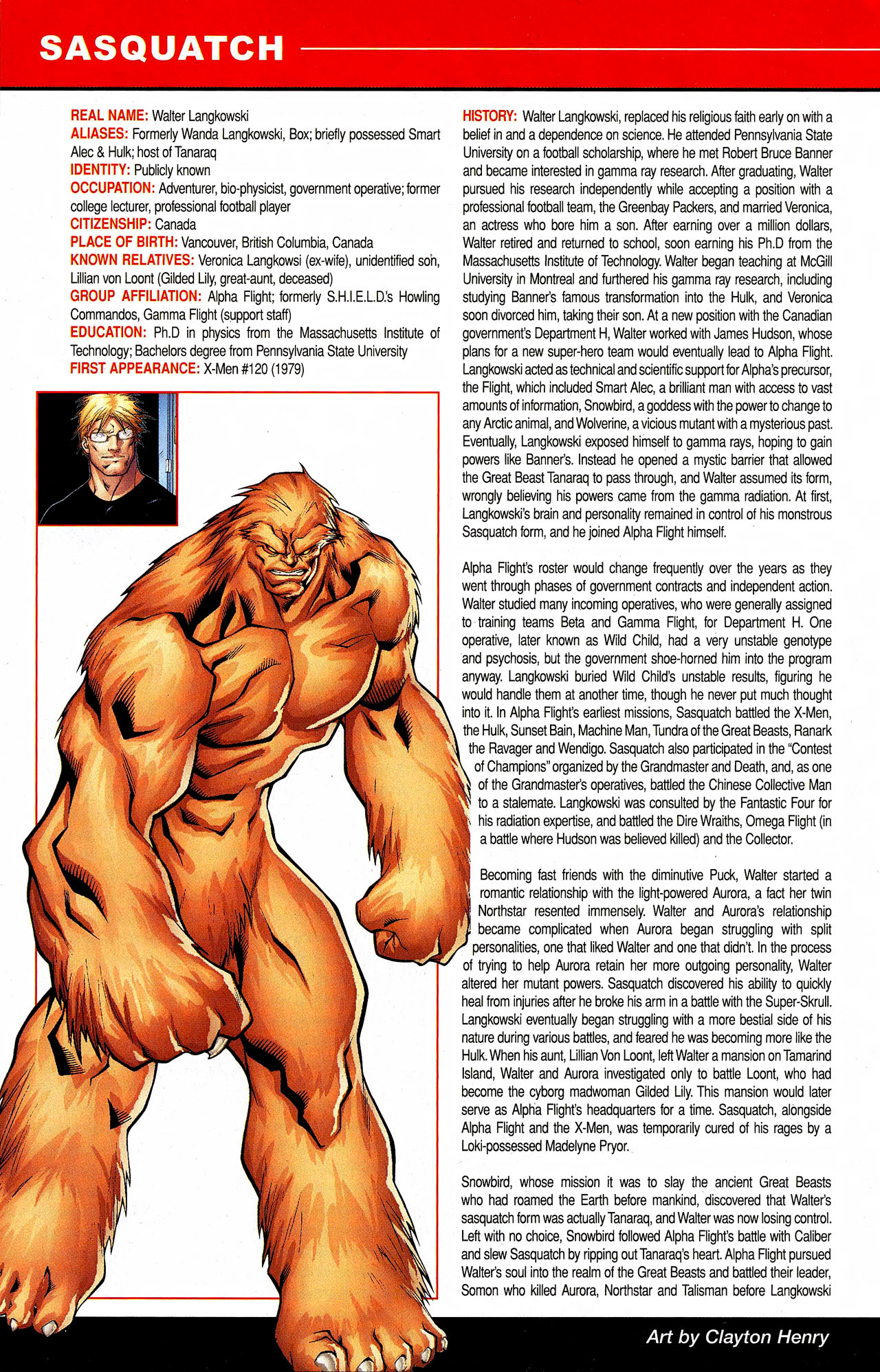Read online All-New Official Handbook of the Marvel Universe A to Z comic -  Issue #9 - 42
