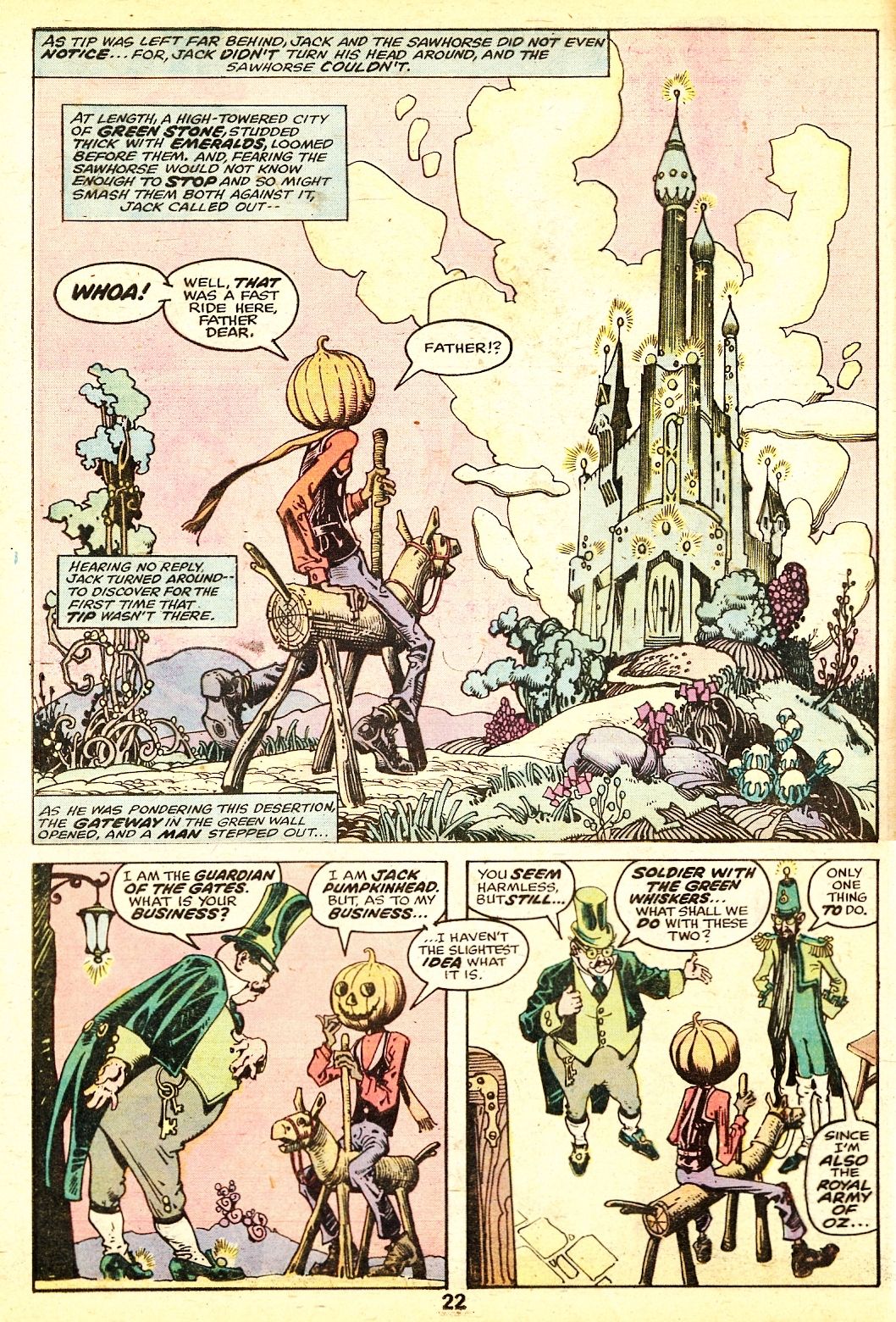 Read online Marvel Treasury of Oz featuring the Marvelous Land of Oz comic -  Issue # Full - 21