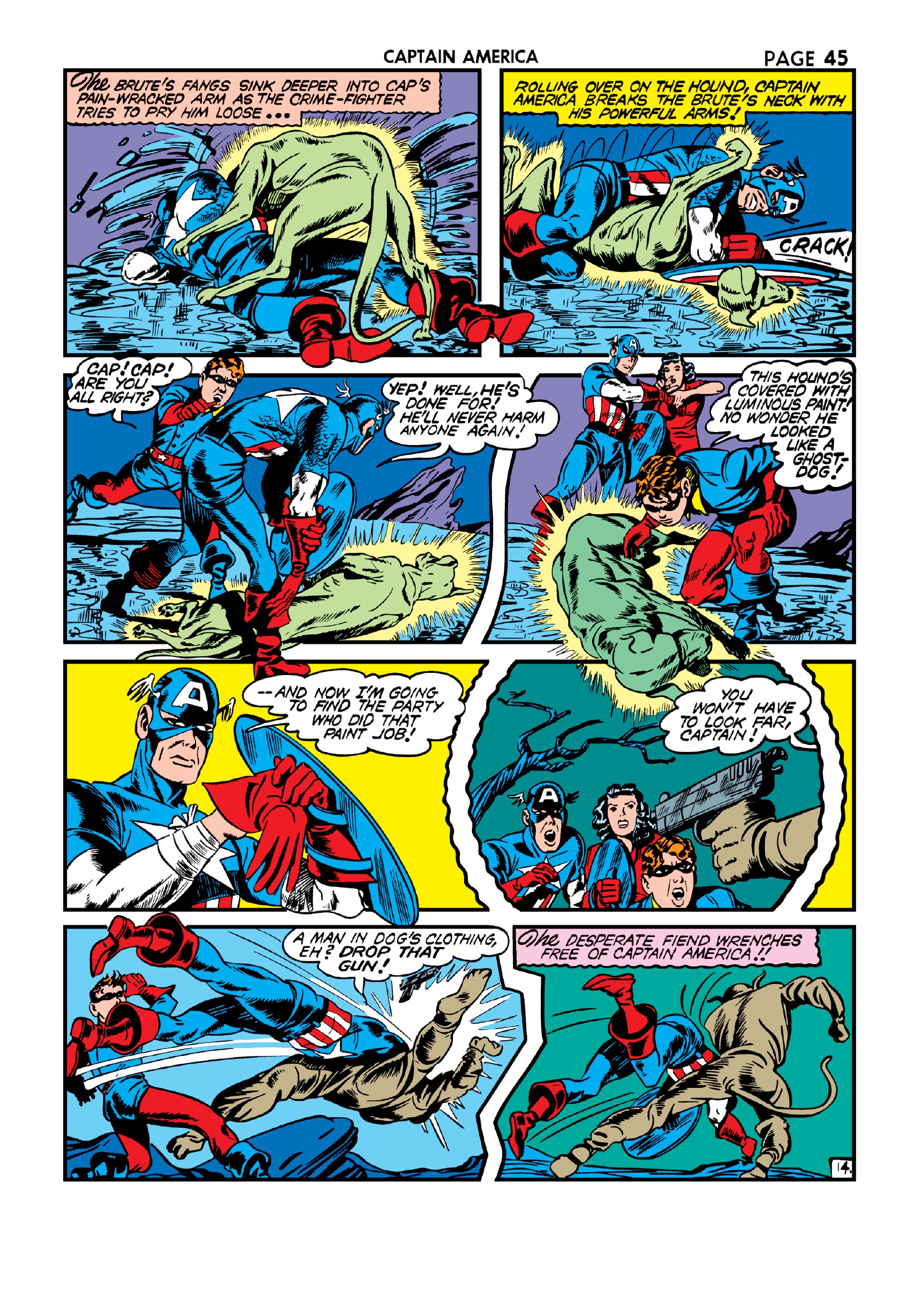 Read online Marvel Masterworks: Golden Age Captain America comic -  Issue # TPB 3 (Part 2) - 20