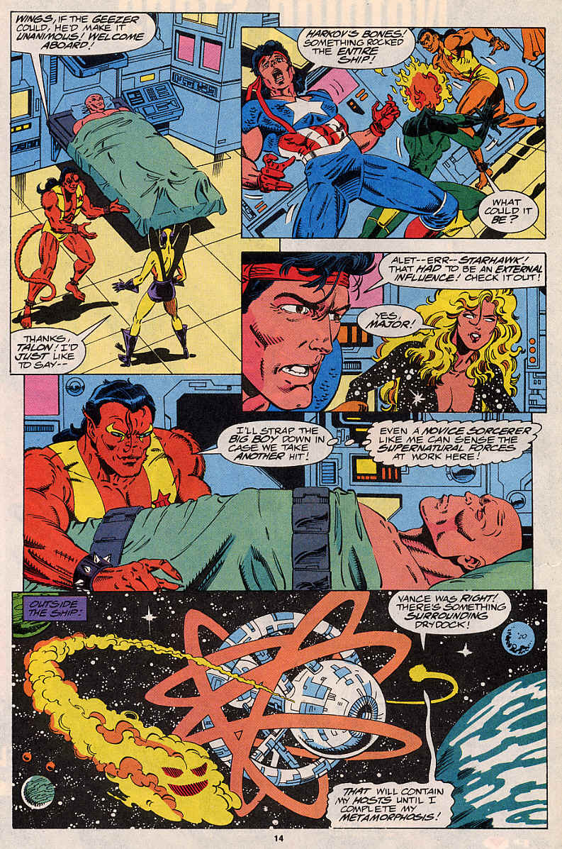 Read online Guardians of the Galaxy (1990) comic -  Issue #34 - 11