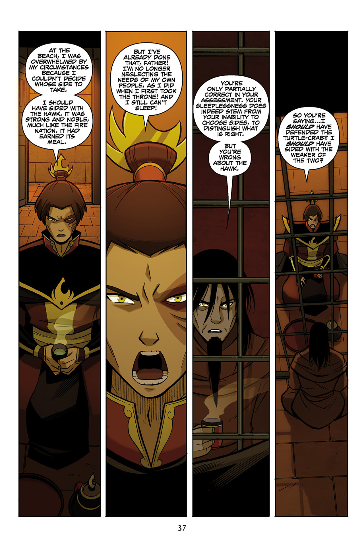 Read online Nickelodeon Avatar: The Last Airbender - The Promise comic -  Issue # Part 2 - 38