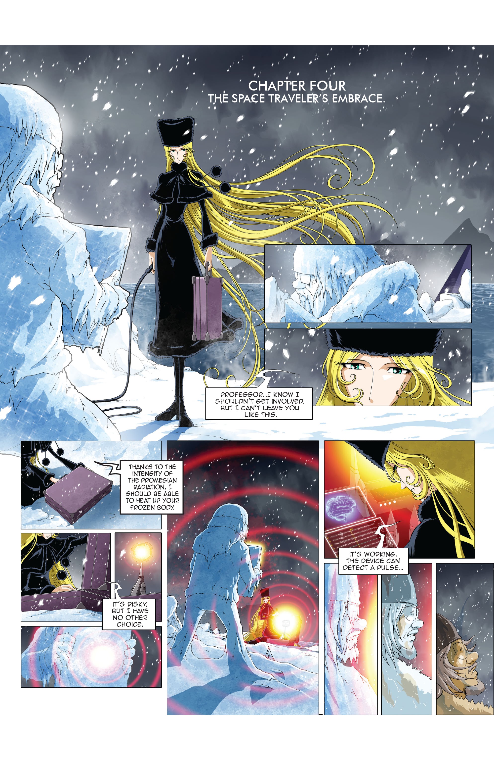 Read online Space Pirate Captain Harlock comic -  Issue #3 - 4