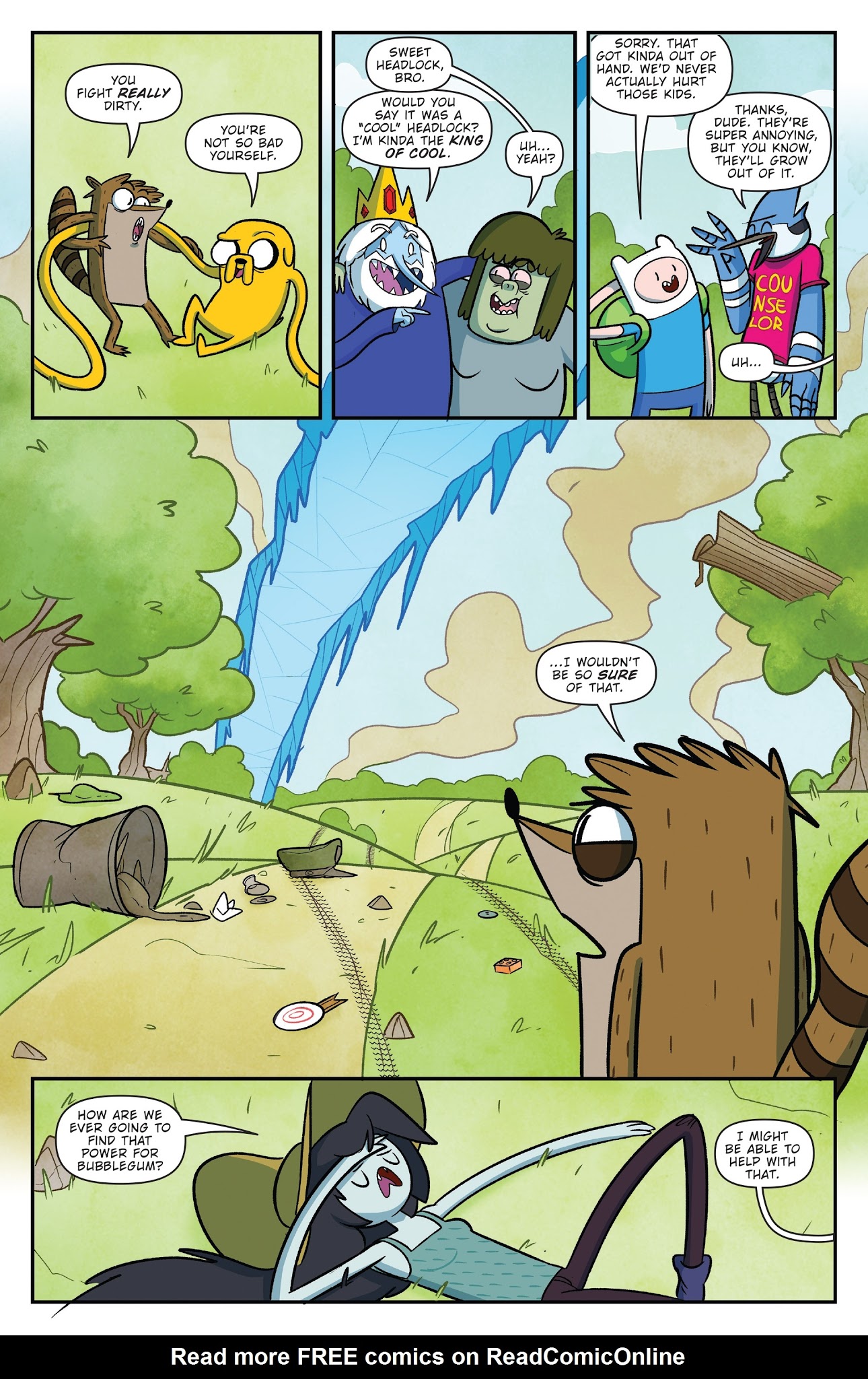 Read online Adventure Time/Regular Show comic -  Issue #2 - 6