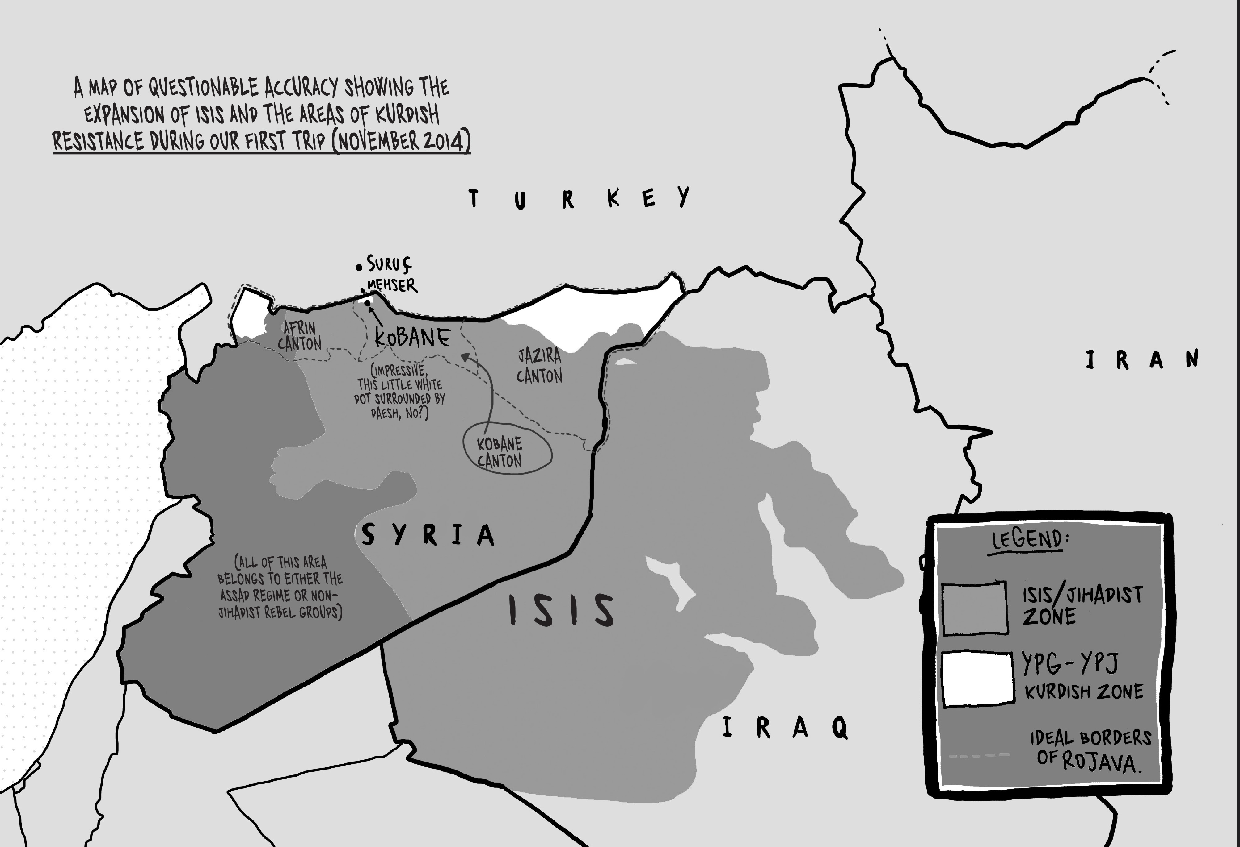 Read online Kobane Calling: Greetings From Northern Syria comic -  Issue # TPB (Part 1) - 6