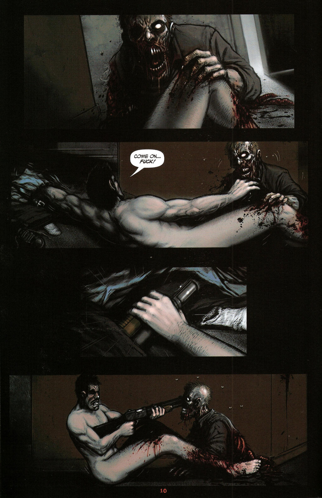 Read online Zombies! Feast comic -  Issue #4 - 12
