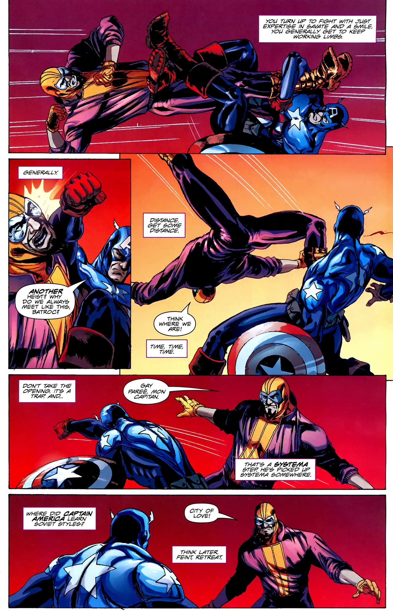 Read online Captain America And Batroc comic -  Issue # Full - 13