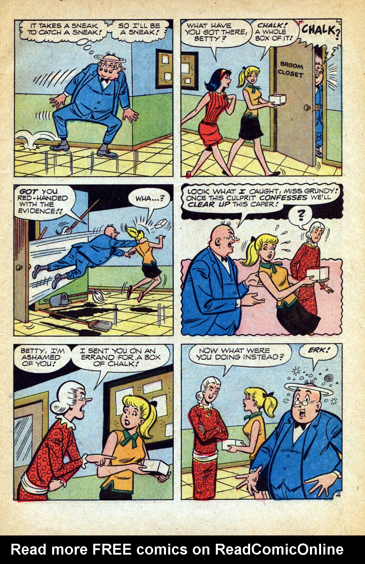 Read online Reggie and Me (1966) comic -  Issue #25 - 31
