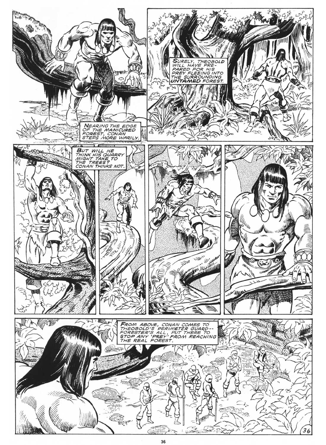 Read online The Savage Sword Of Conan comic -  Issue #171 - 38