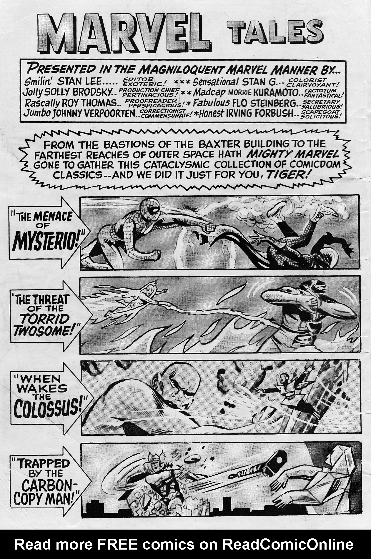 Read online Marvel Tales (1964) comic -  Issue #8 - 2