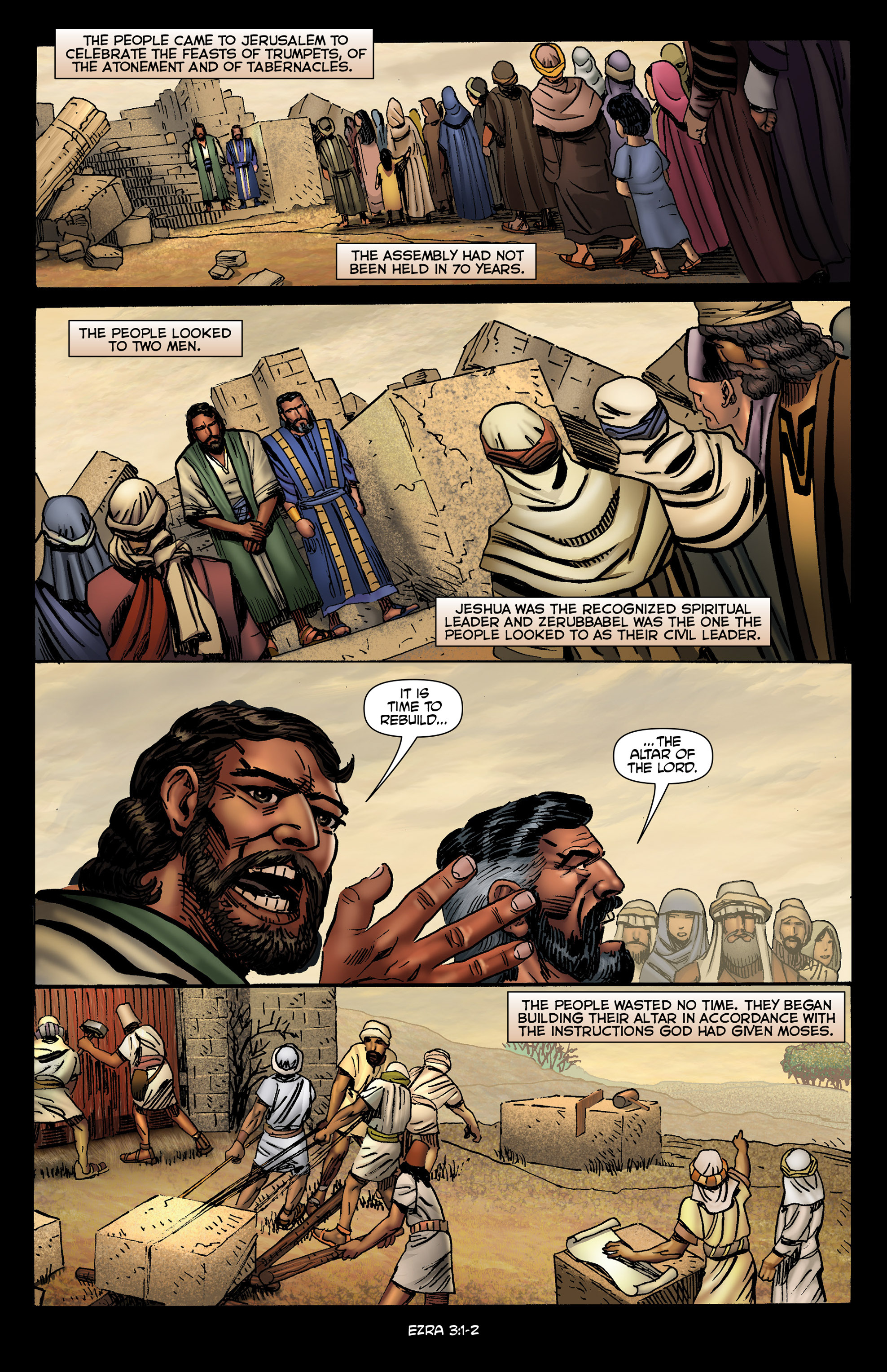 Read online The Kingstone Bible comic -  Issue #7 - 134