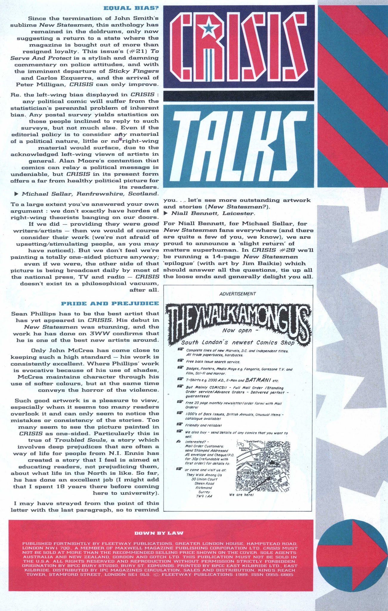 Read online Crisis comic -  Issue #26 - 31