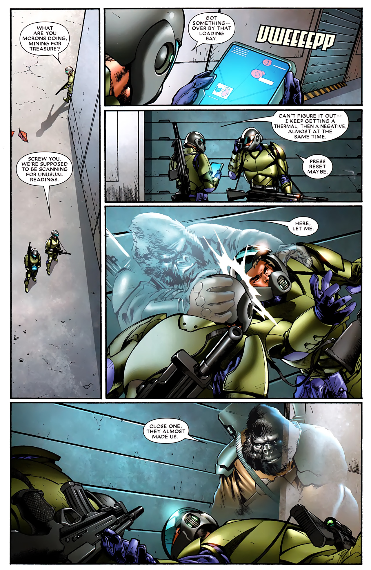 Read online X-Men Vs. Agents Of Atlas comic -  Issue #1 - 9