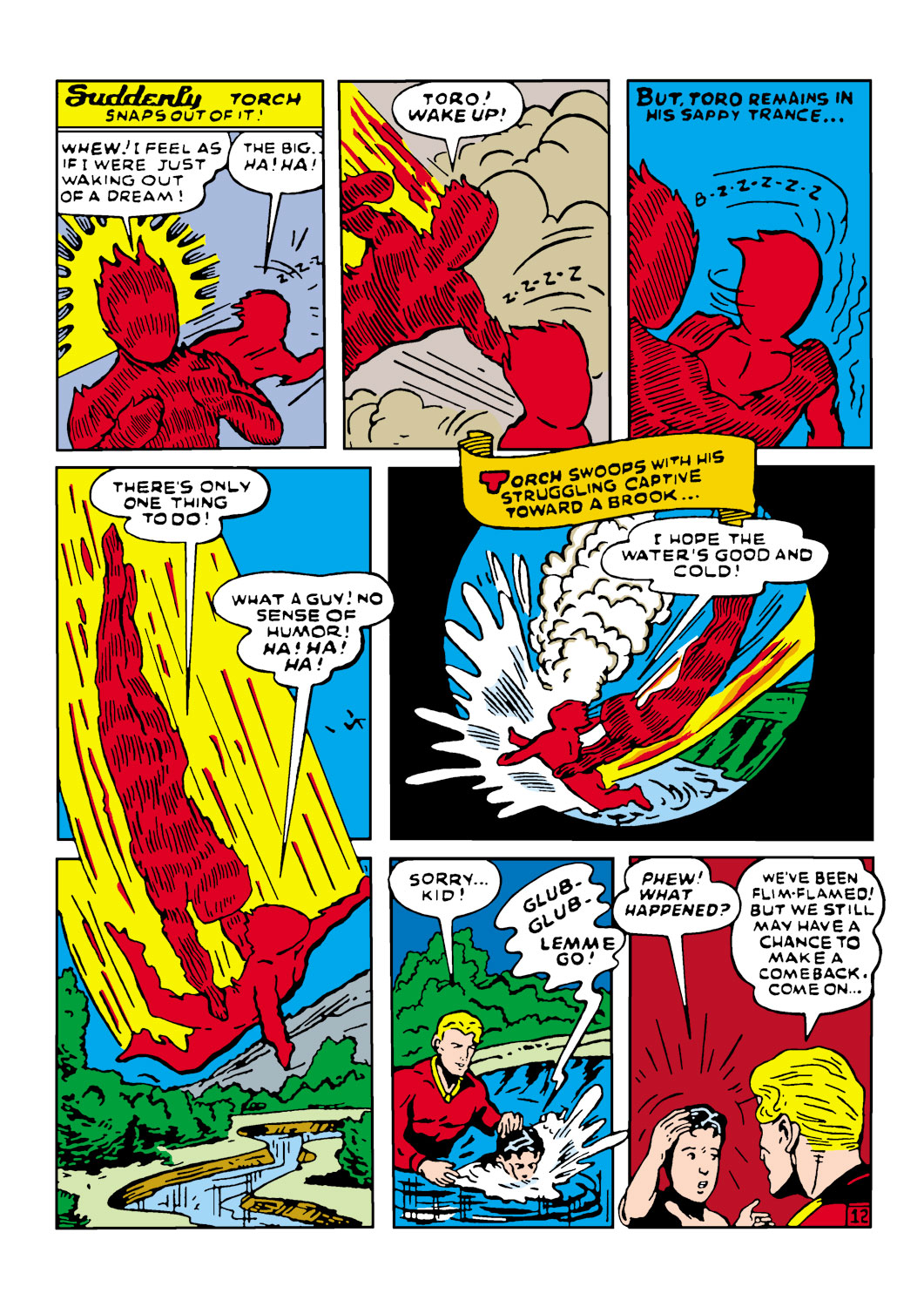 Read online The Human Torch (1940) comic -  Issue #5a - 36