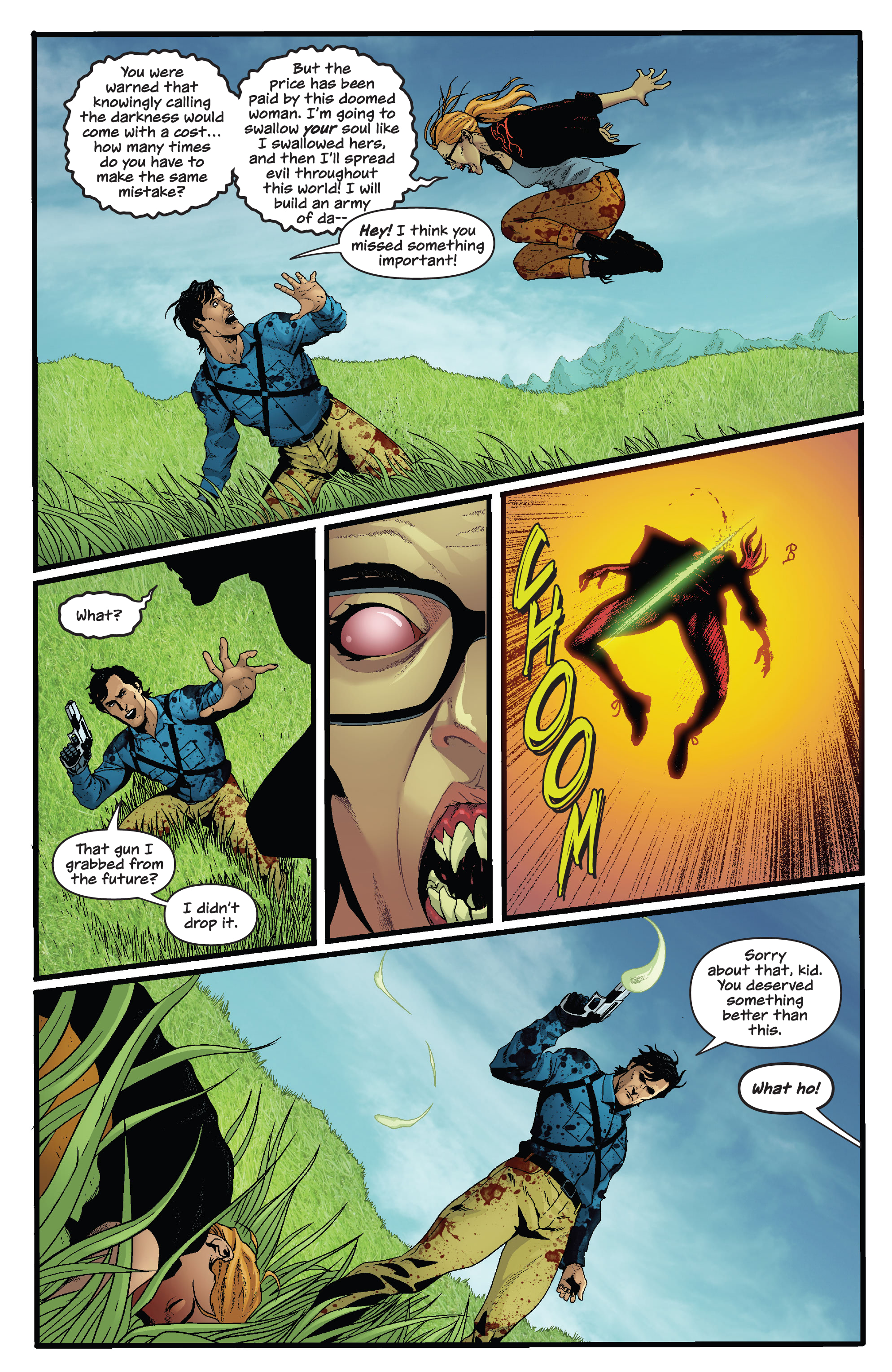 Read online Army of Darkness Vs. Reanimator: Necronomicon Rising comic -  Issue #5 - 24