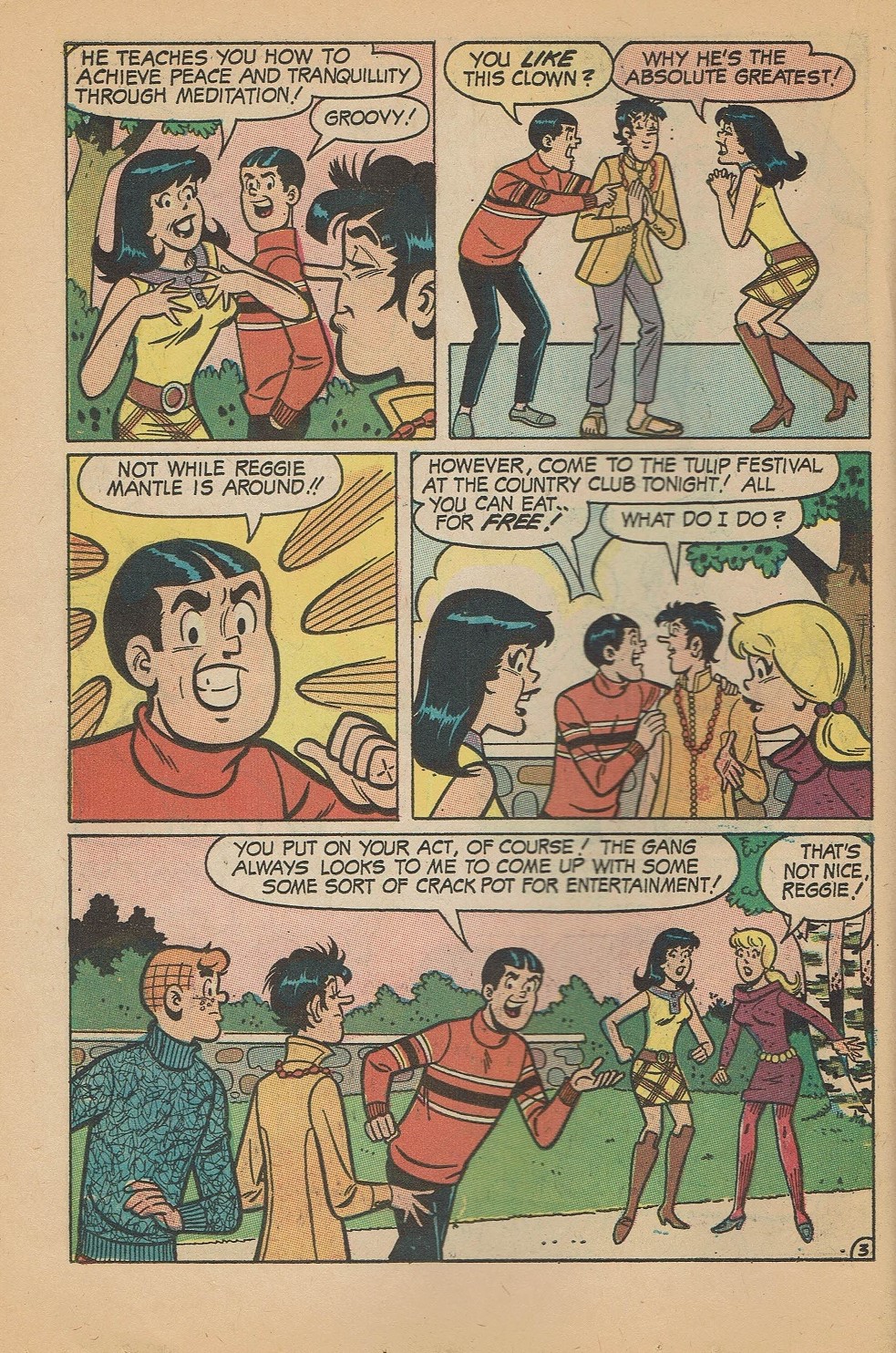 Read online Reggie and Me (1966) comic -  Issue #31 - 22