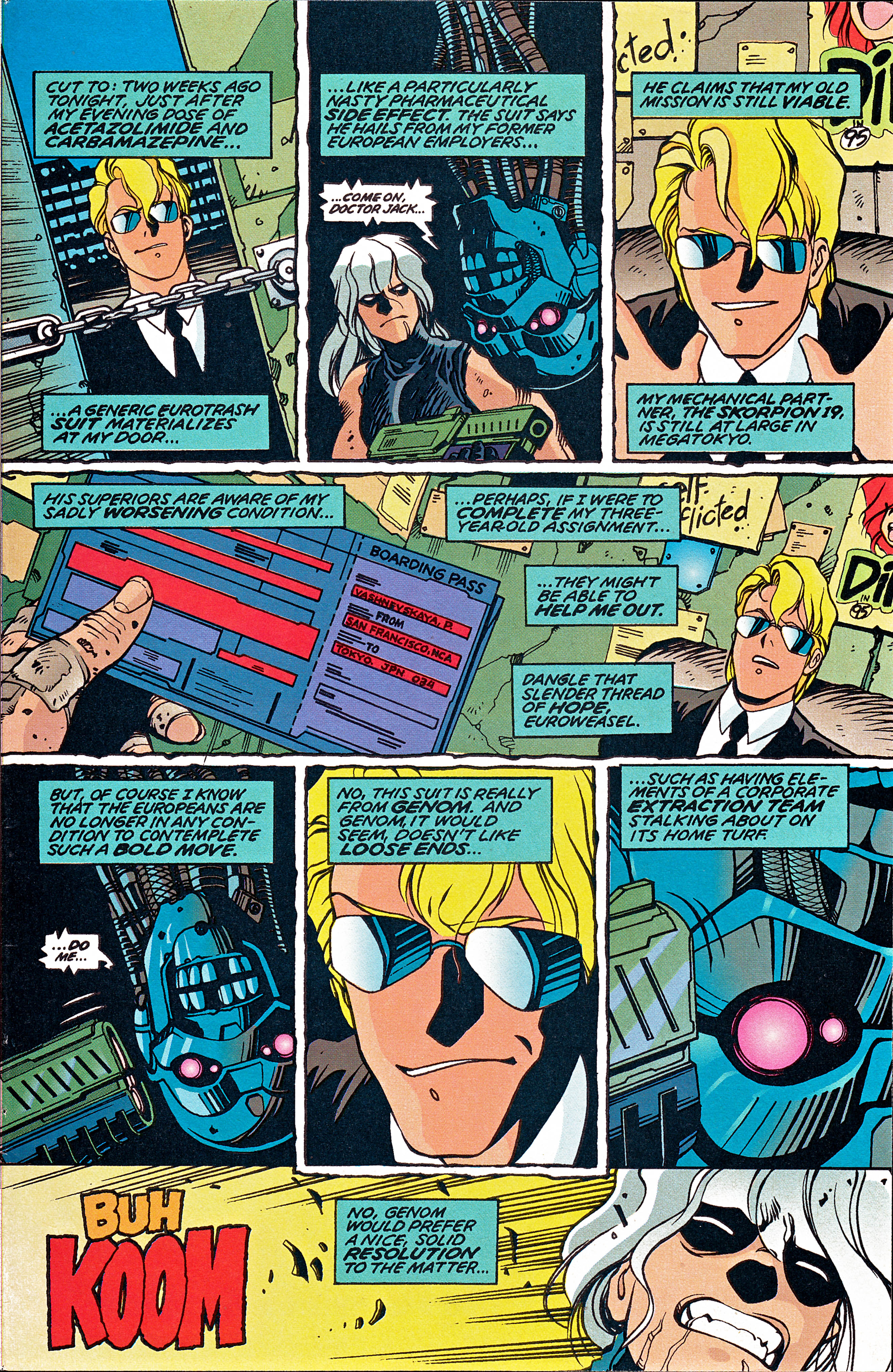 Read online Bubblegum Crisis: Grand Mal comic -  Issue #4 - 6